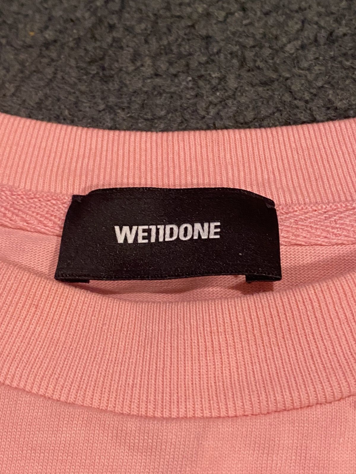 Designer × WE11DONE WE11DONE PINK SPEED LOGO SHIRT Size US L / EU 52-54 / 3 - 3 Thumbnail