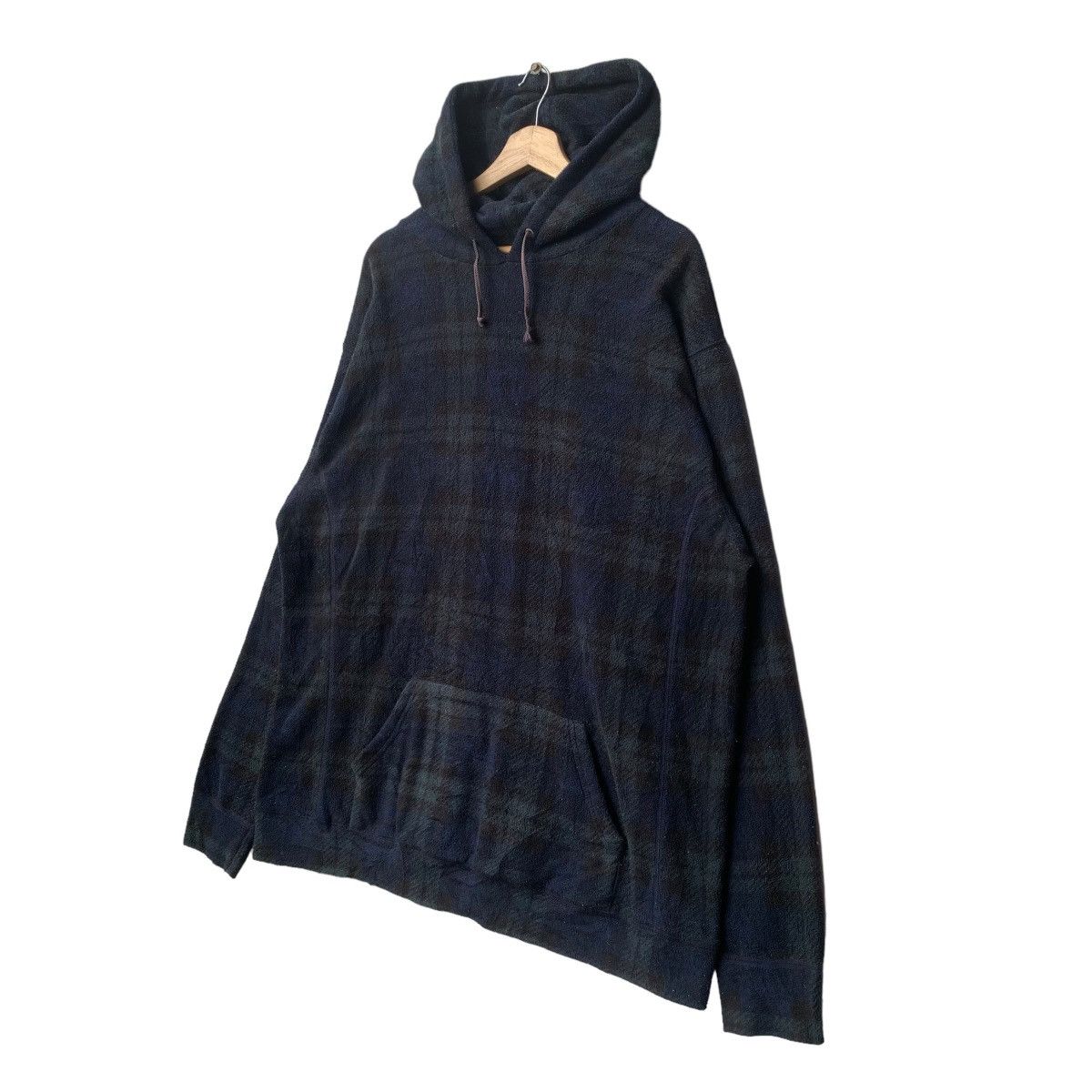 Supreme Fleece Hoodie Check Plaid Size US XL / EU 56 / 4 - 2 Thumbnail
