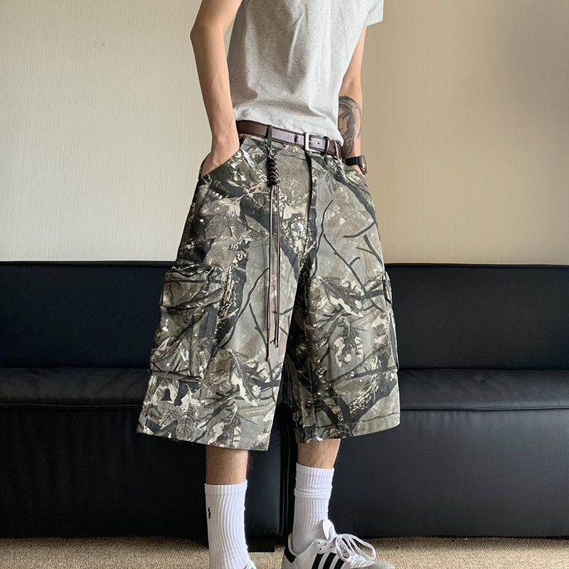 Japanese Brand Lightweight Rumble in the Jungle Jorts Camo Size US 34 / EU 50 - 3 Thumbnail
