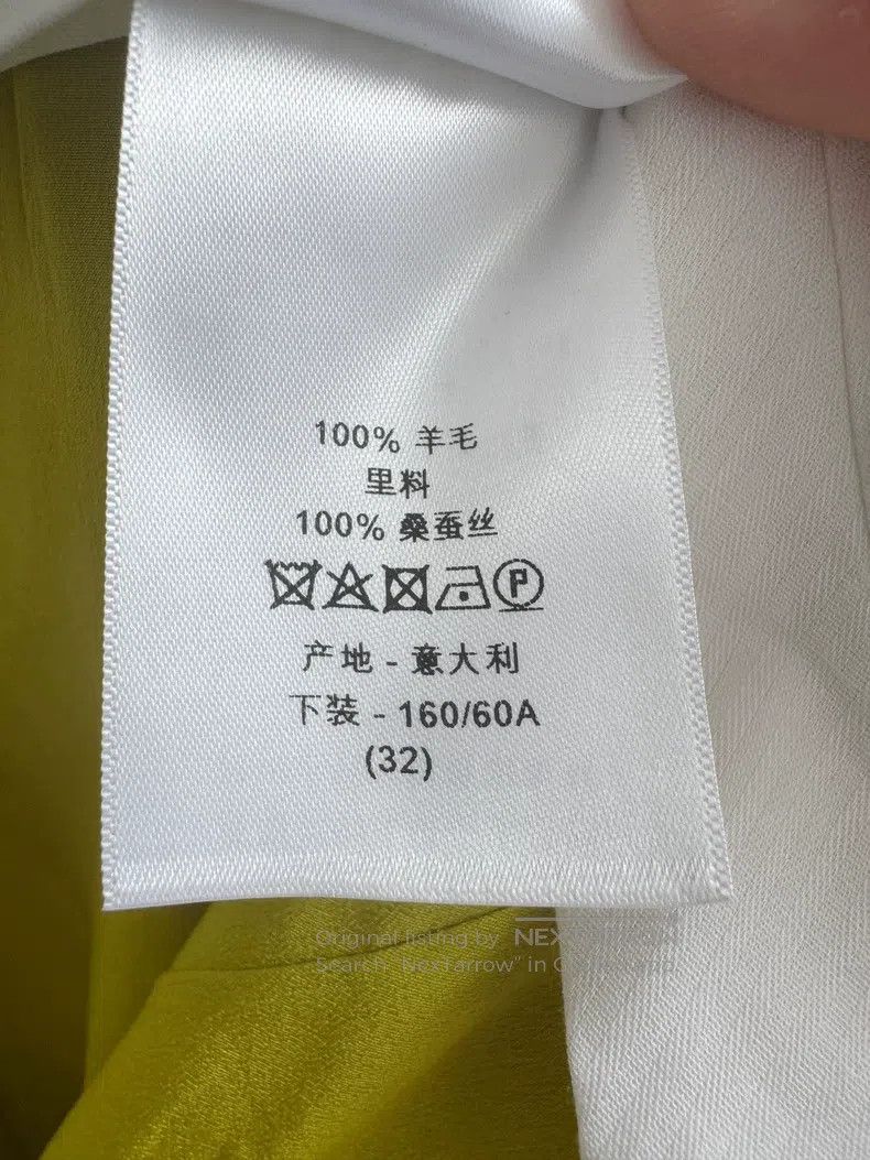 Dior Dior Kiwi green skirt Size 42" / US 20 - 7 Thumbnail