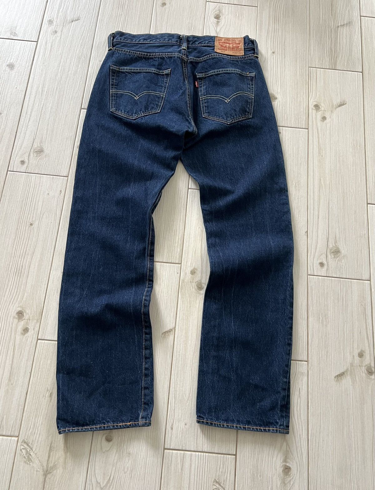 Levi's Vintage Levi's 501 Distressed Jeans 32x32 Size US 32 / EU 48 - 6 Thumbnail