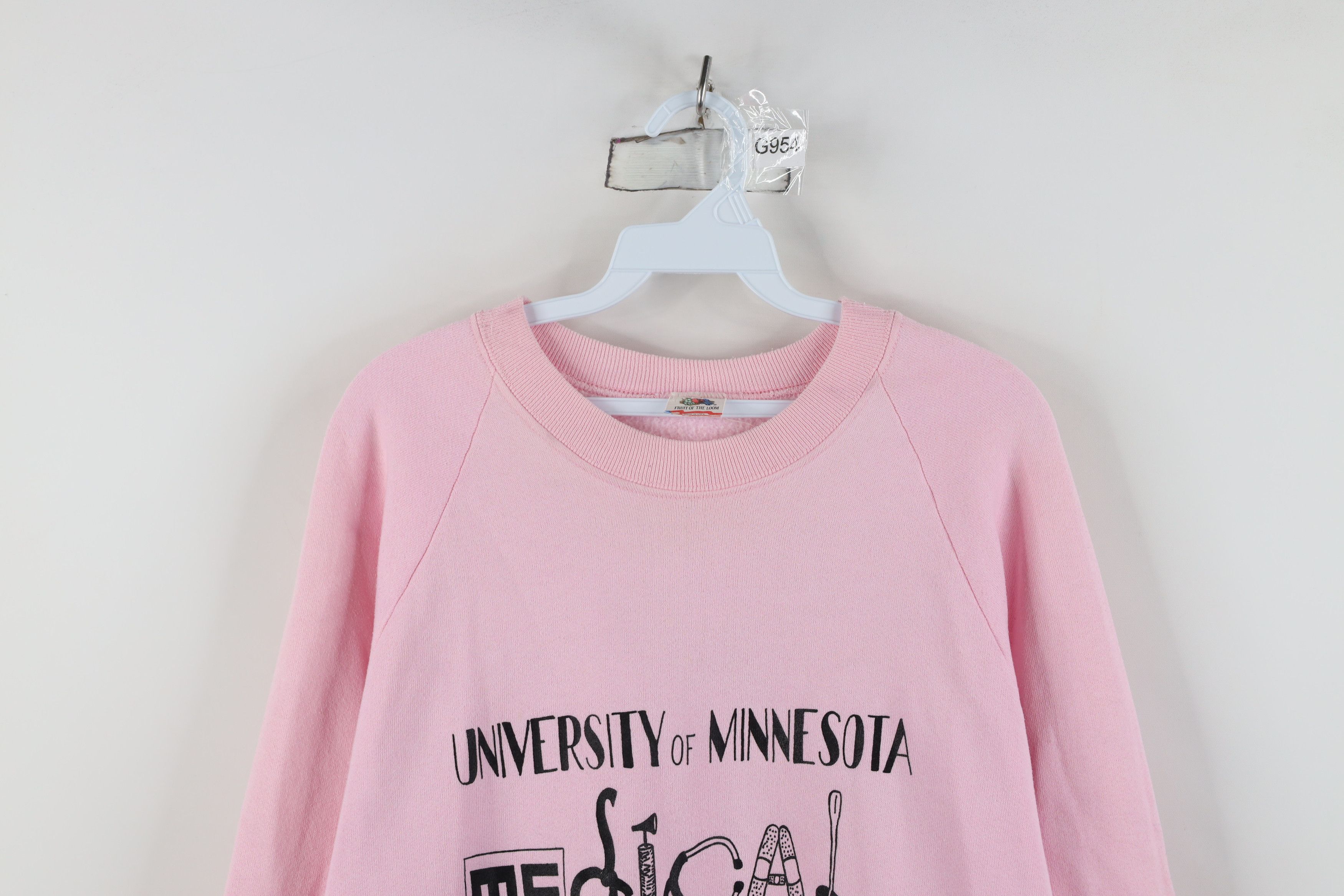 Vintage Vintage 80s 90s University of Minnesota Medical Sweatshirt Size L / US 10 / IT 46 - 2 Thumbnail