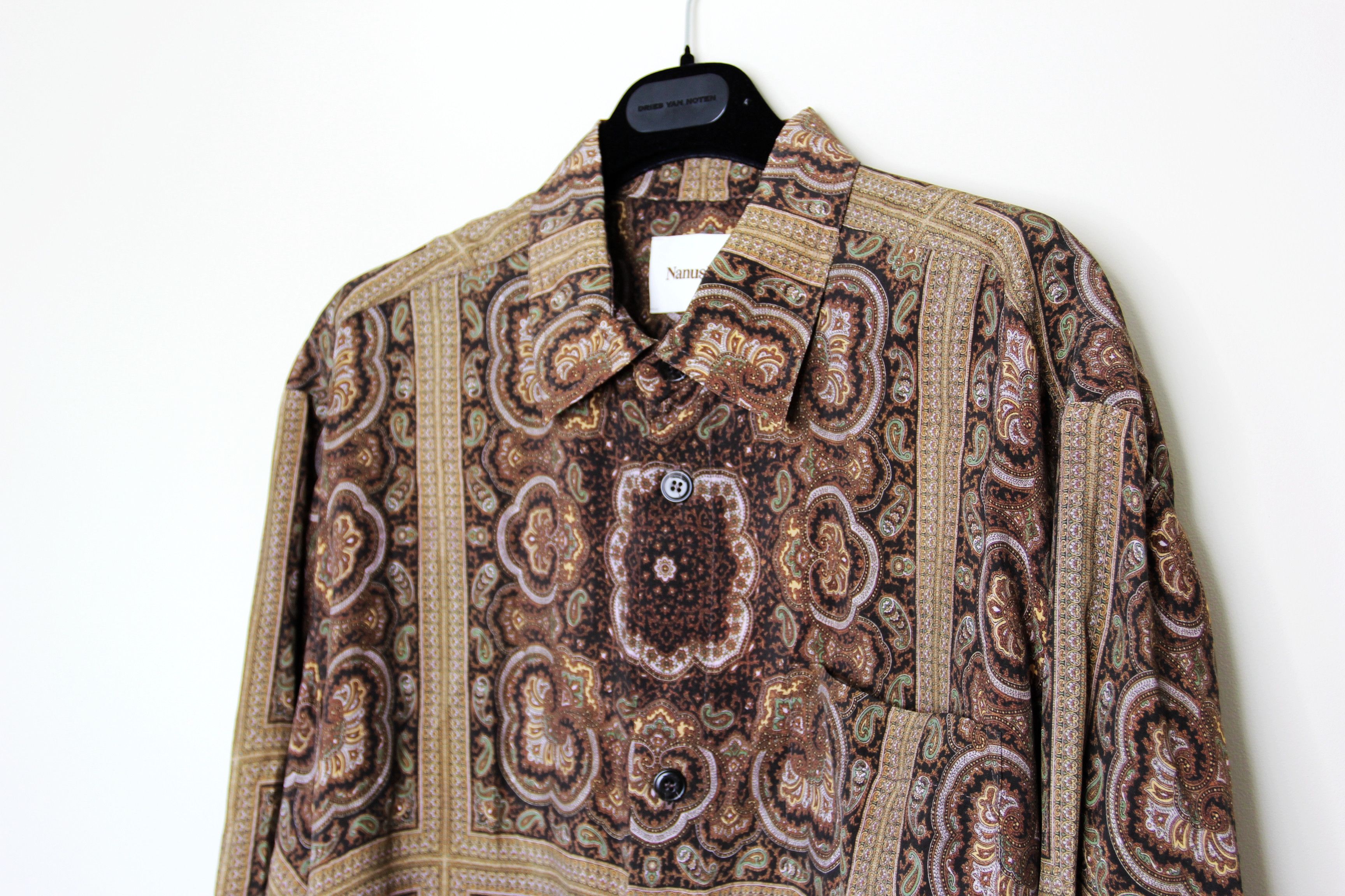 Nanushka BNWT AW23 NANUSHKA SEBAS PAISLEY SHIRT M Size US M / EU 48-50 / 2 - 4 Thumbnail