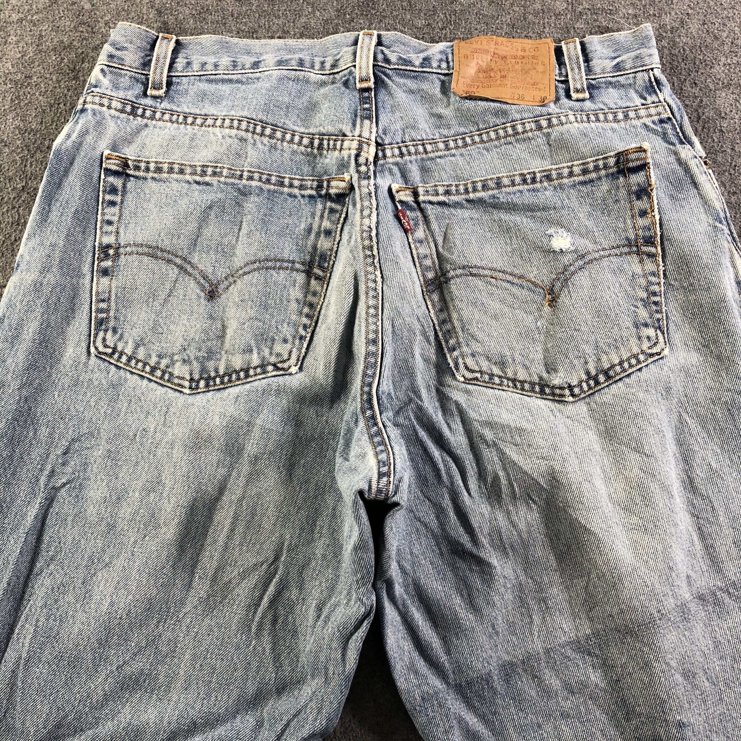 Levi's 90s Vintage Levis 560 Jeans-J3271 Size US 36 / EU 52 - 4 Thumbnail