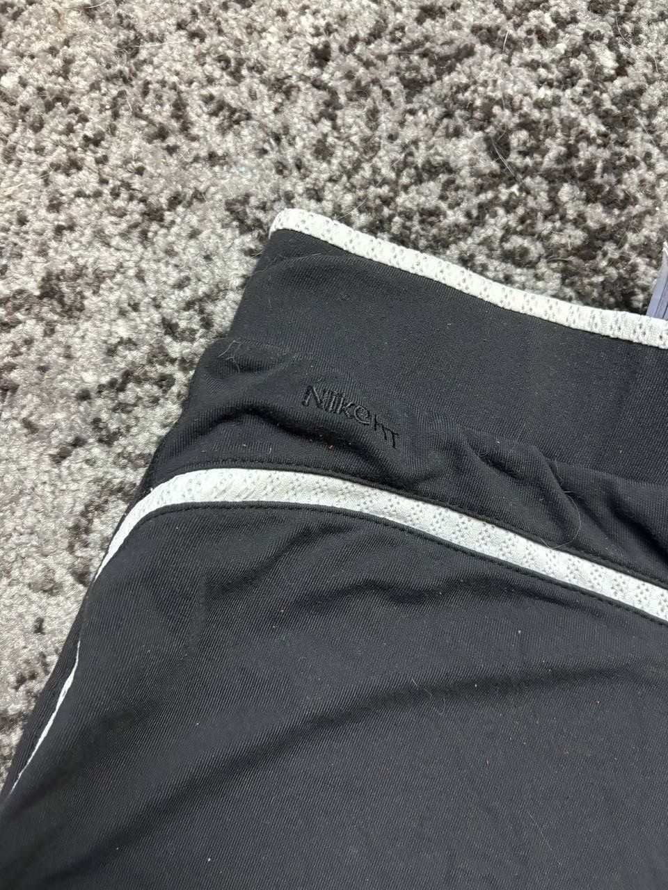 Nike × Vintage Vintage Y2K Nike Baggy Stripe Swoosh Logo Drill Pants Size US 32 / EU 48 - 8 Thumbnail