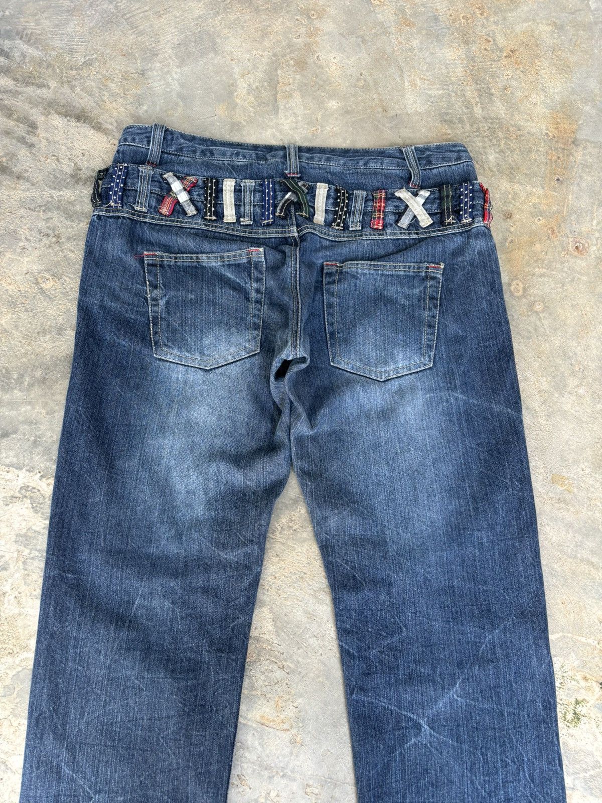 Hysteric Glamour × If Six Was Nine × Japanese Brand Y2k Double Waist Ifwixwasnine Punk Style Jeans Size US 36 / EU 52 - 5 Thumbnail