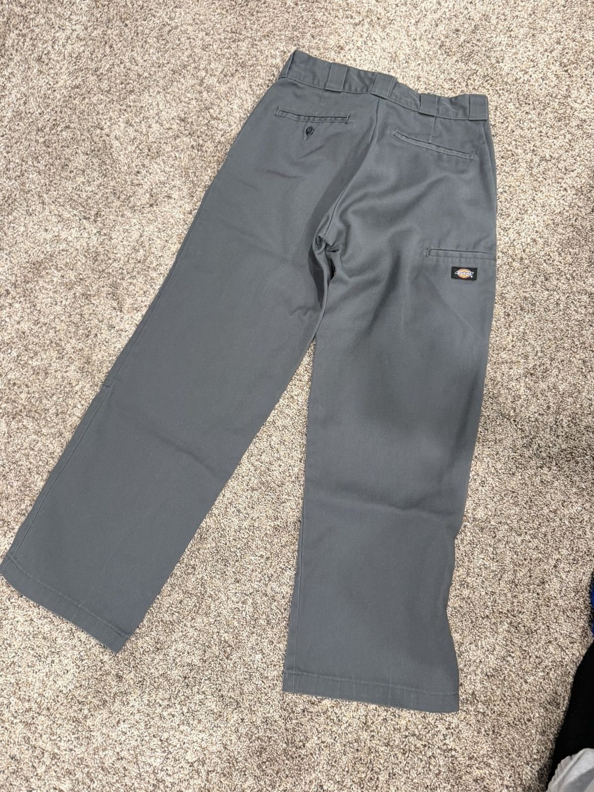 Dickies Dickies Work Pants Charcoal Gray Reinforced Knee Straight Size US 30 / EU 46 - 2 Thumbnail