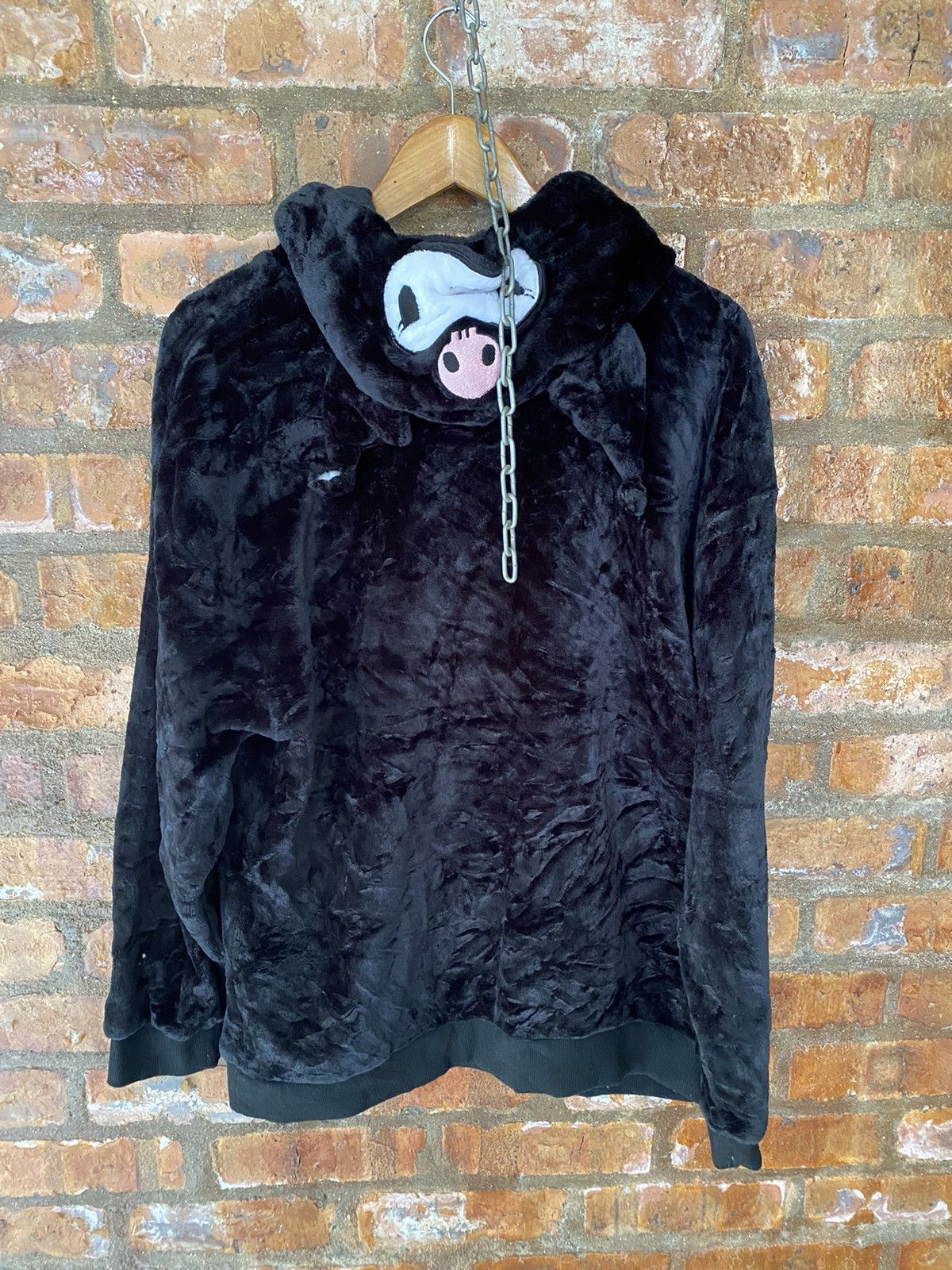 Anime × Japanese Brand × Ne-Net Sanrio Kuromi cat ears Hello kitty hoodie Size L / US 10 / IT 46 - 7 Thumbnail