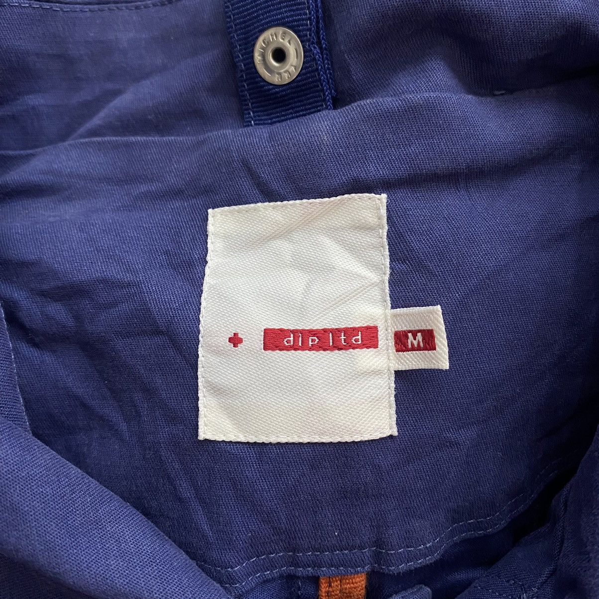 Japanese Brand DIP+ LTD Japanese Brand Plain Blue Coat Size US M / EU 48-50 / 2 - 4 Thumbnail