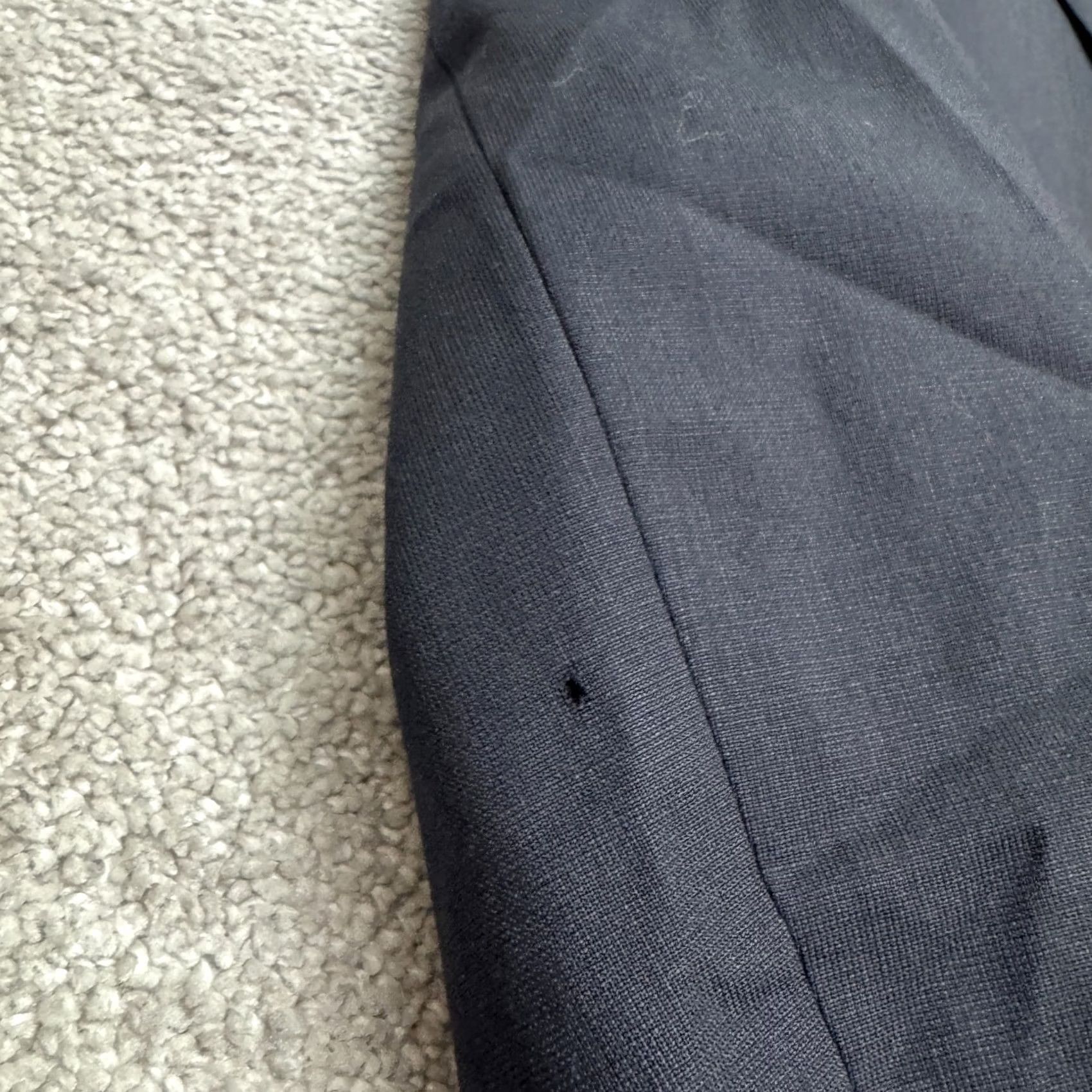 Doublet Eduard Dressier Blazer Mens 44S Navy Blue Double Breasted Virgin Wool Mientus Size 44R - 6 Thumbnail