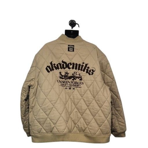 Akademiks Vintage Akademiks Unseen Forces Quilted Jacket Men Sz XXL Br Size US XXL / EU 58 / 5 - 5 Thumbnail