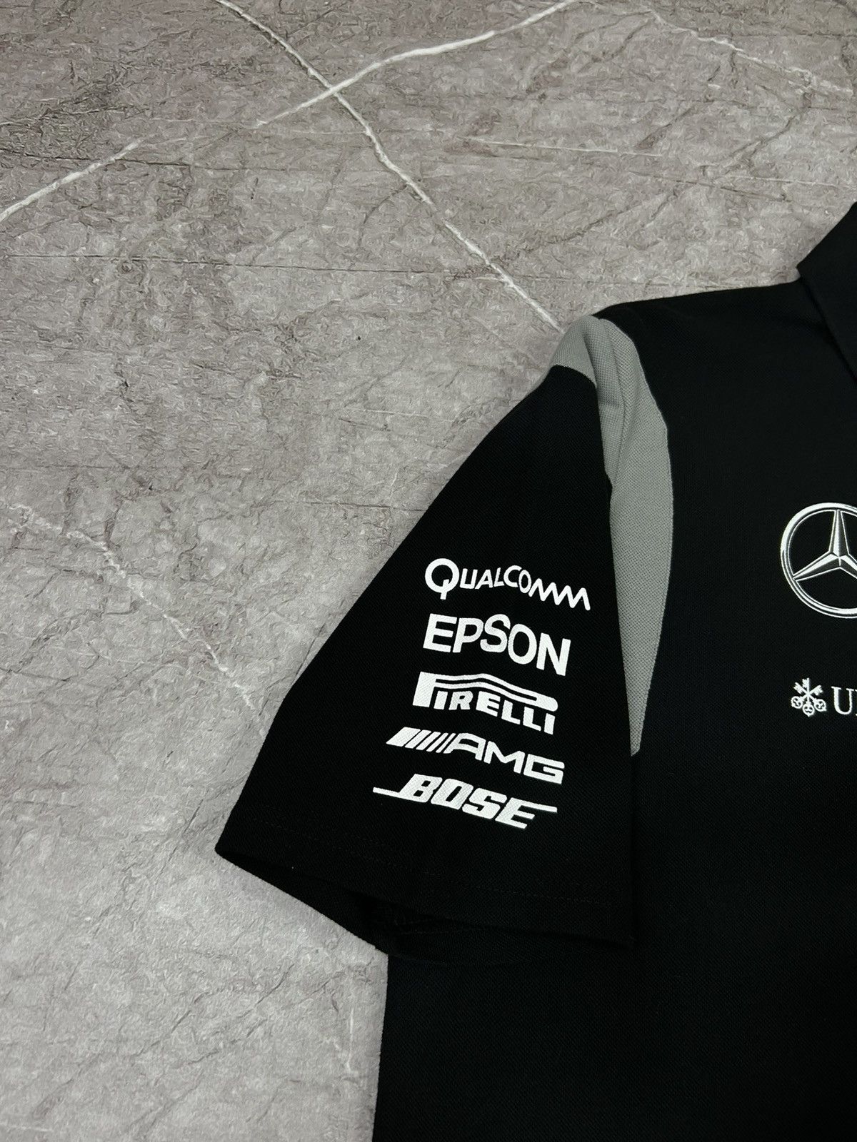 Mercedes-Benz Men's Mercedes Benz Petronas Hugo Boss Black Racing Polo Size US XL / EU 56 / 4 - 6 Thumbnail