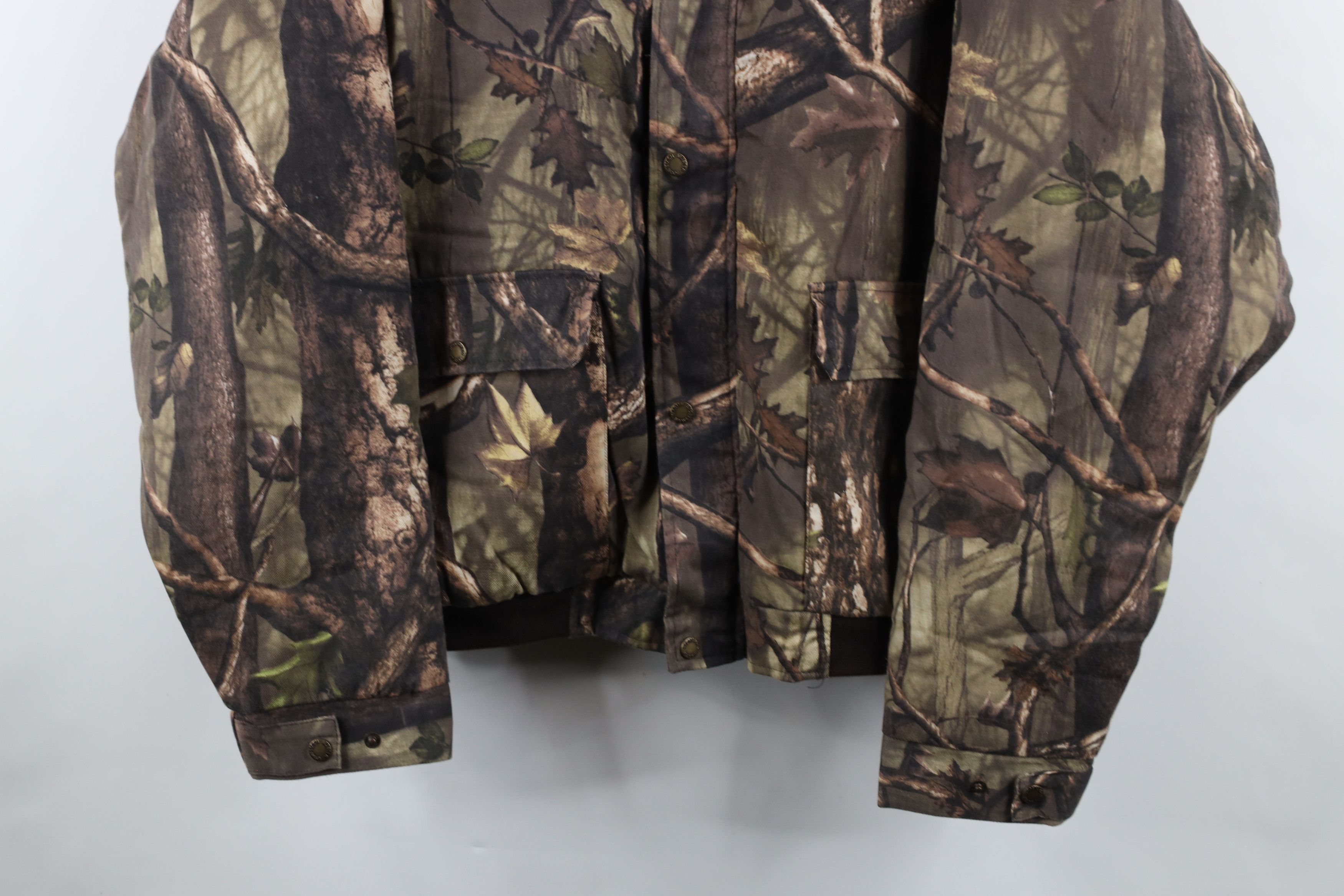 Vintage Vintage 90s Streetwear Camouflage Full Zip Bomber Jacket Size US XXL / EU 58 / 5 - 3 Thumbnail