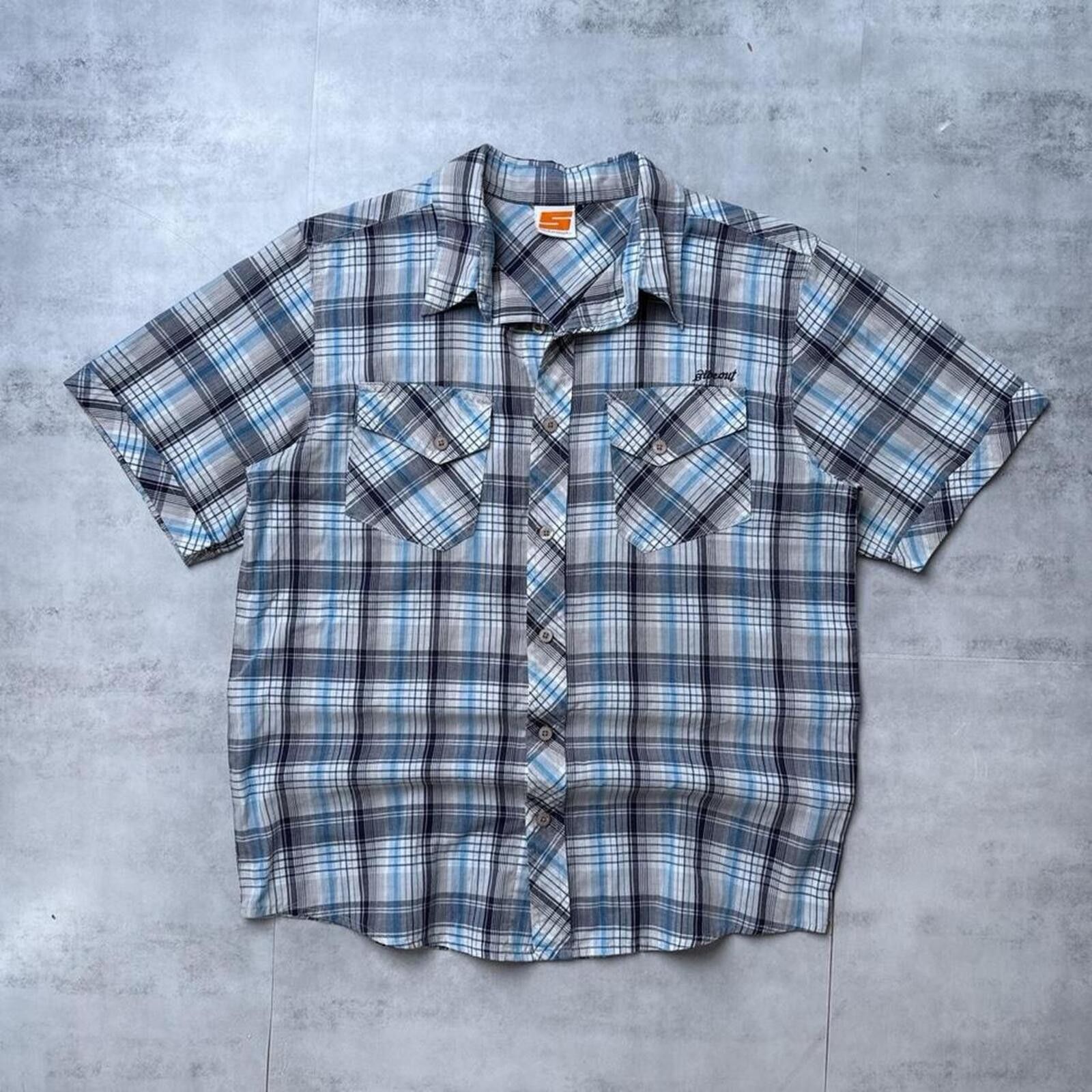 Sideout Y2K Sideout Button Up Skater Shirt Size US M / EU 48-50 / 2 - 1 Thumbnail