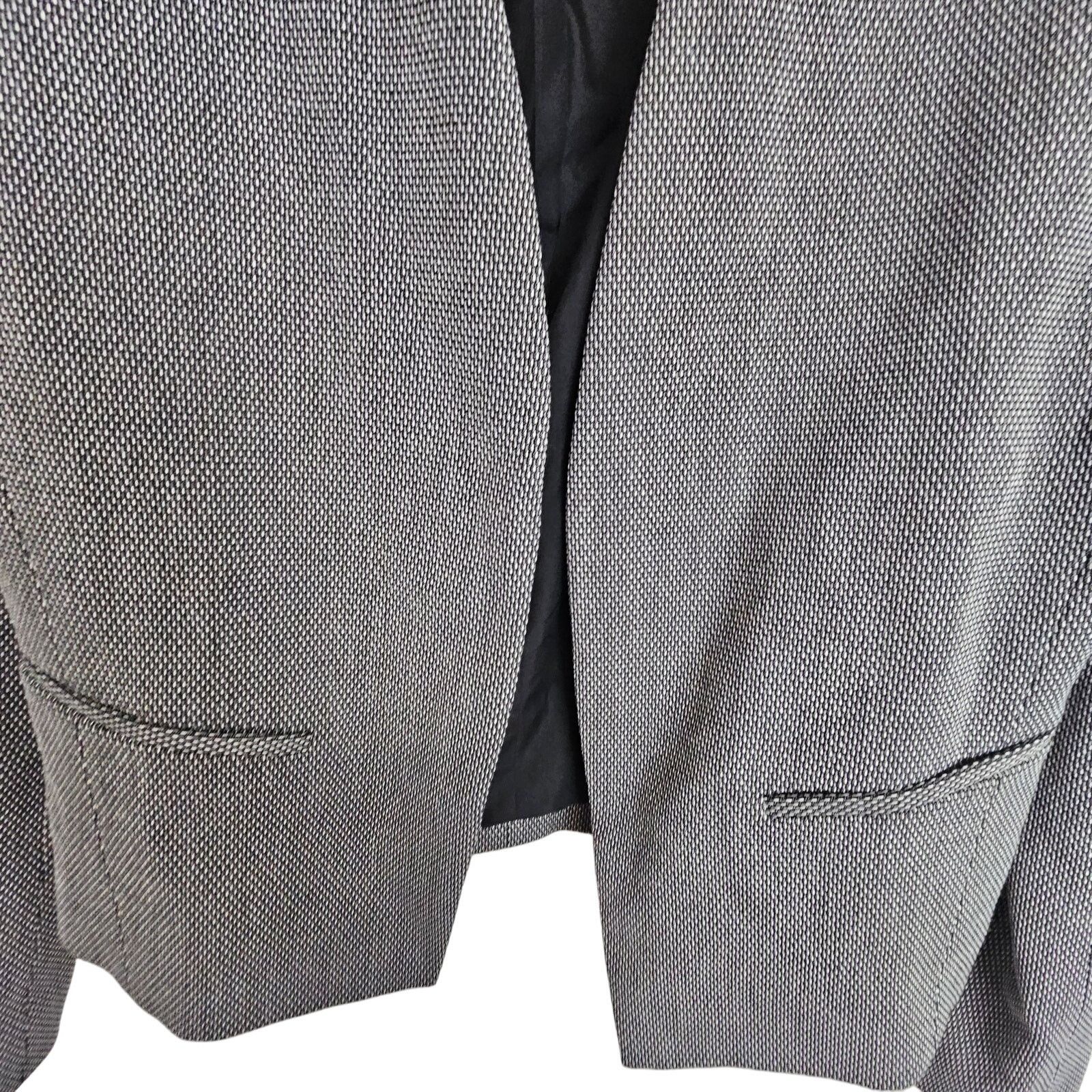 Ann Taylor Ann Taylor Open Front Blazer 4 Classic Minimalist Career Size S / US 4 / IT 40 - 3 Thumbnail