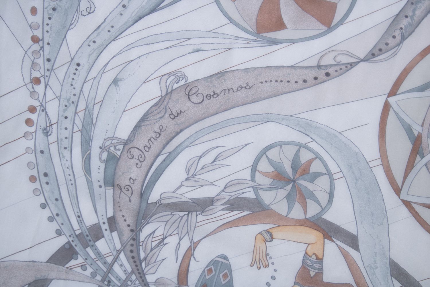 Hermes Hermes, la danse du cosmos silk scarf Size ONE SIZE - 3 Thumbnail