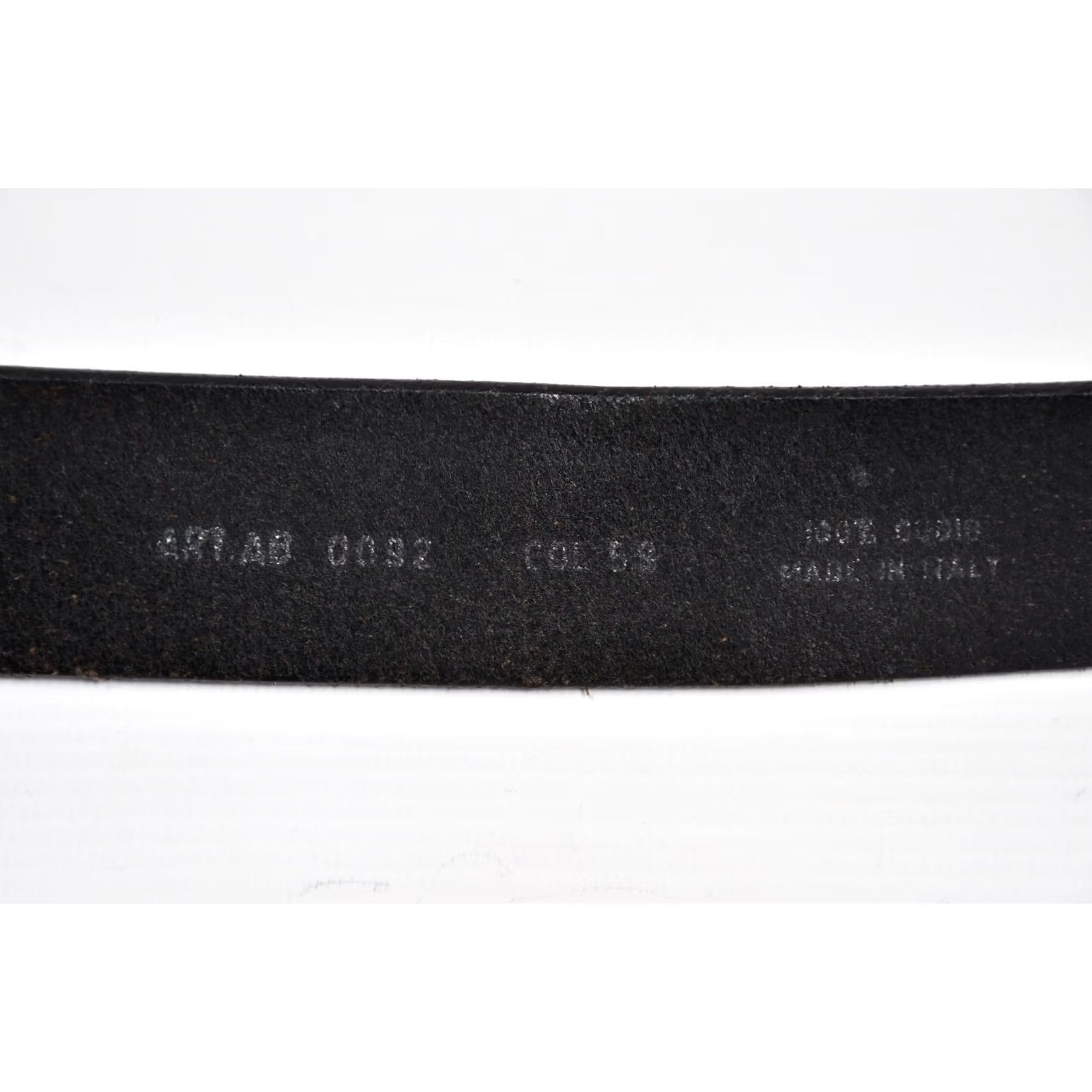 Levi's Levi's Belt Leather 32 / 80 Silver Tone Distressed Vtg Buckle Letters Mens Belt, 100% Leather, Very Good Condition Size 32 - 4 Thumbnail