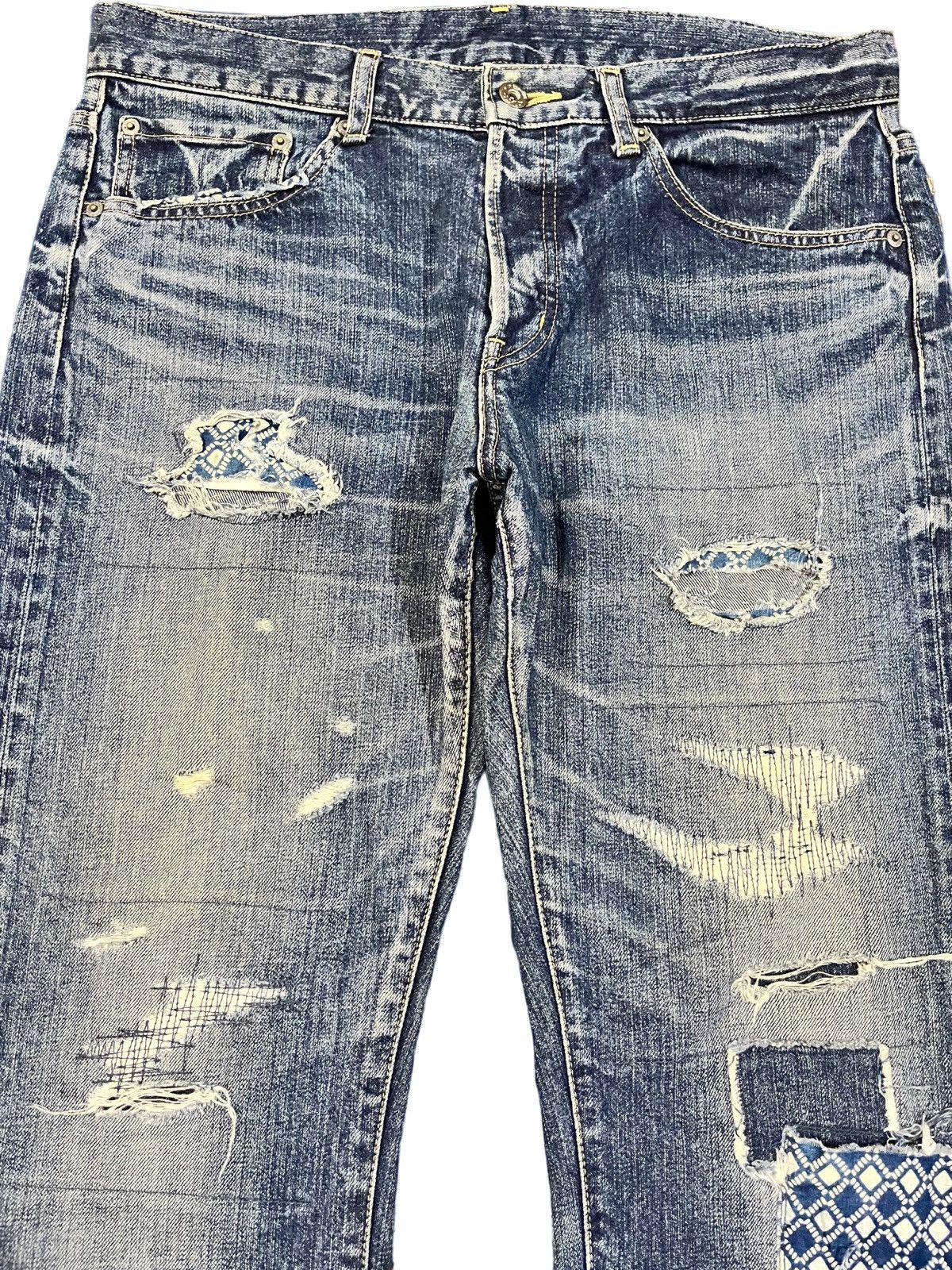 Takeo Kikuchi Vintage Takeo Kikuchi Patches Denim Size US 34 / EU 50 - 2 Thumbnail