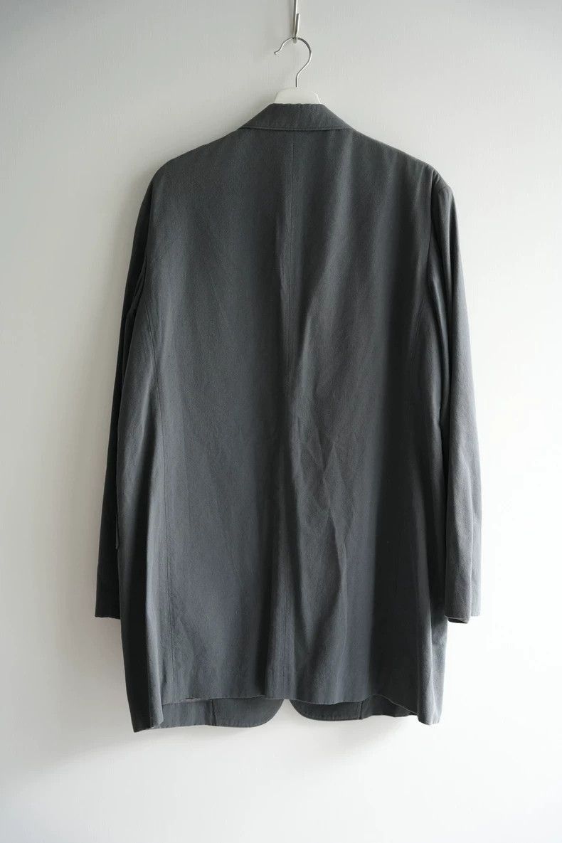 Yohji Yamamoto Yohji Yamamoto Yohji Yamamoto Long Gray Suit Jacket Size US S / EU 44-46 / 1 - 2 Thumbnail