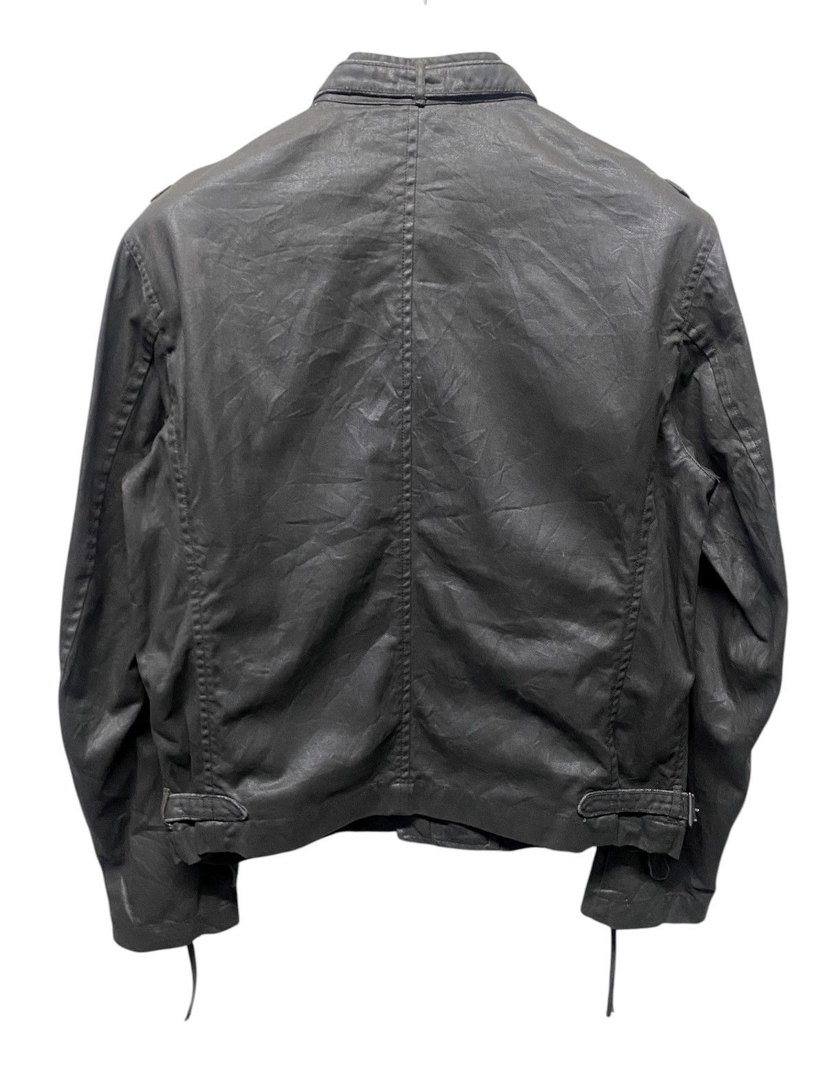 Japanese Brand M.F. Editorial Black Bikers Jacket Size US L / EU 52-54 / 3 - 2 Thumbnail