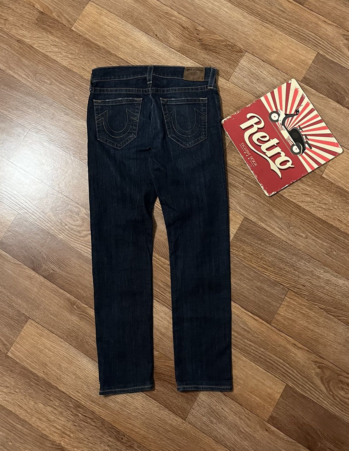 True Religion True Religion Dean Tapered Denim Jeans Size US 31 - 1 Thumbnail