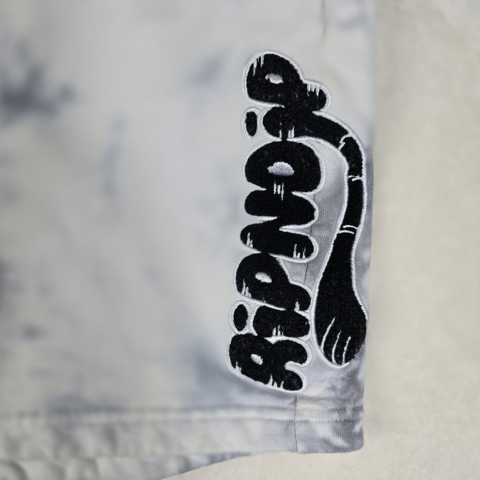 RIPNDIP RIPNDIP Mens Tie Dye Sweat Shorts Size Large Drawstring Cat Size US 33 - 3 Thumbnail