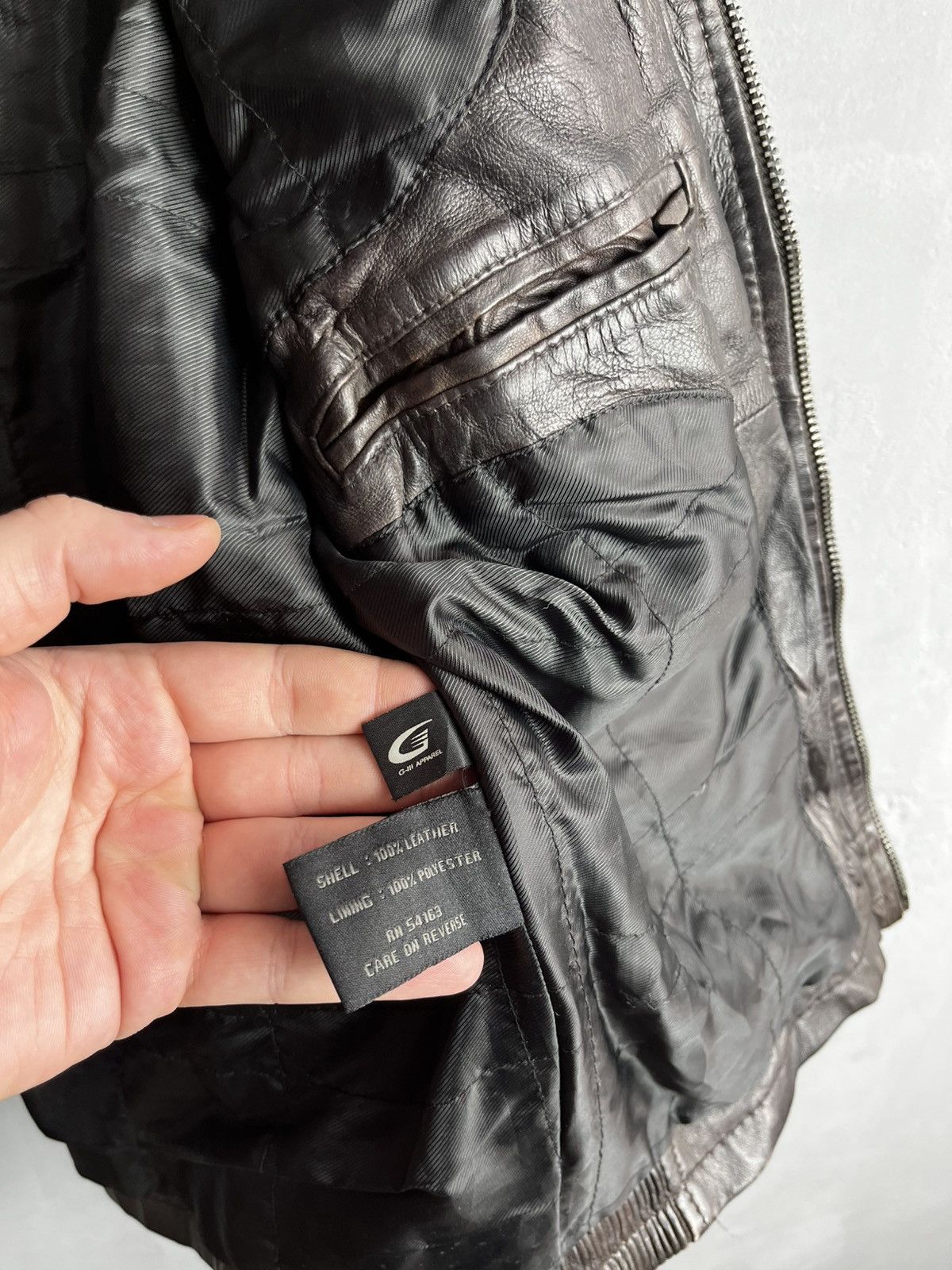Other Kenneth Cole Avant Garde leather jacket Rick Owens style Y Size US S / EU 44-46 / 1 - 17 Thumbnail