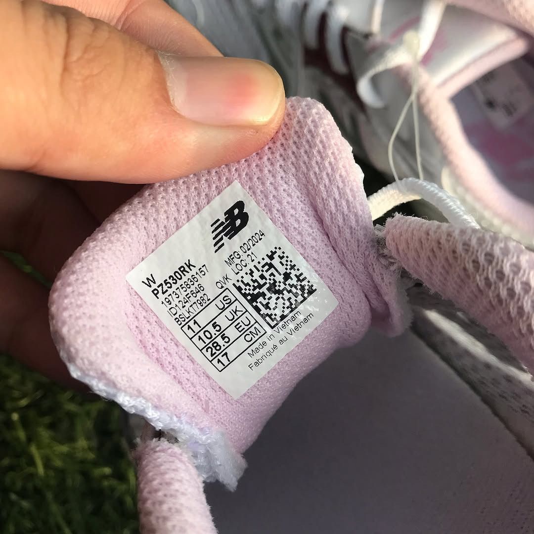 New Balance New Balance 530 Little Kid 'Pink Sugar abzorb grey white kid Size 28 - 10 Thumbnail