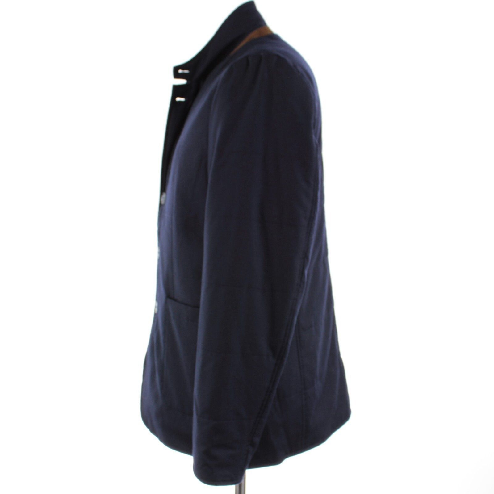 Zanella Zanella Coat Size L US In Blue Wool Size US L / EU 52-54 / 3 - 4 Thumbnail