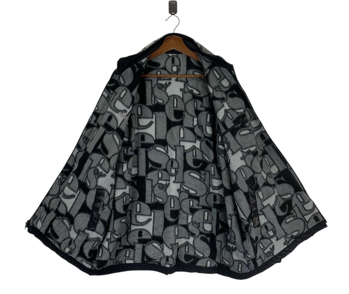 Ellesse Vintage Ellesse Reversible Printed Fleece & Nylon Jacket Size US XL / EU 56 / 4 - 1 Thumbnail