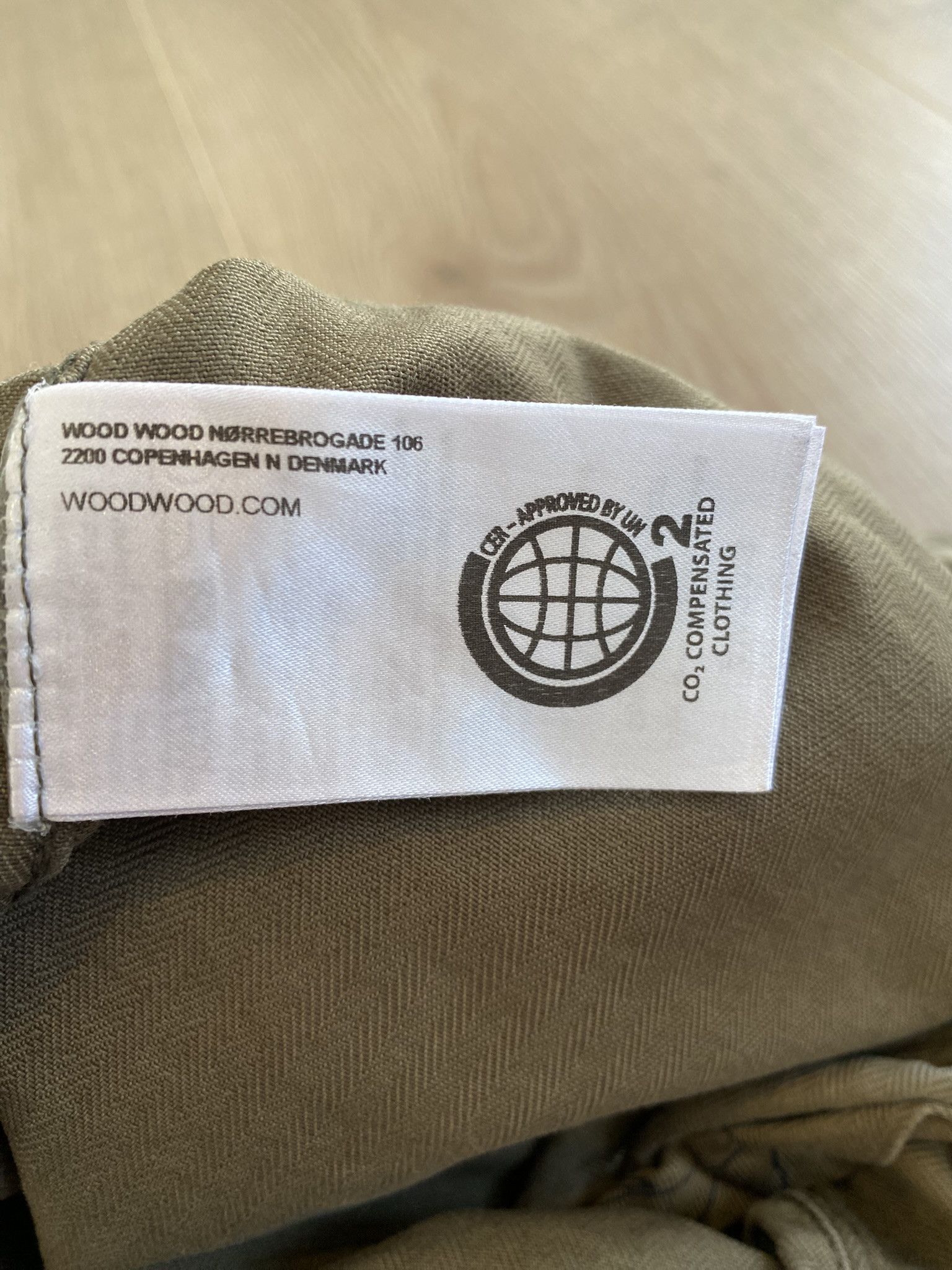 Our Legacy × Wood Wood 46/S - Green AOP Trousers - Herringbone Weave Size US 30 / EU 46 - 9 Thumbnail