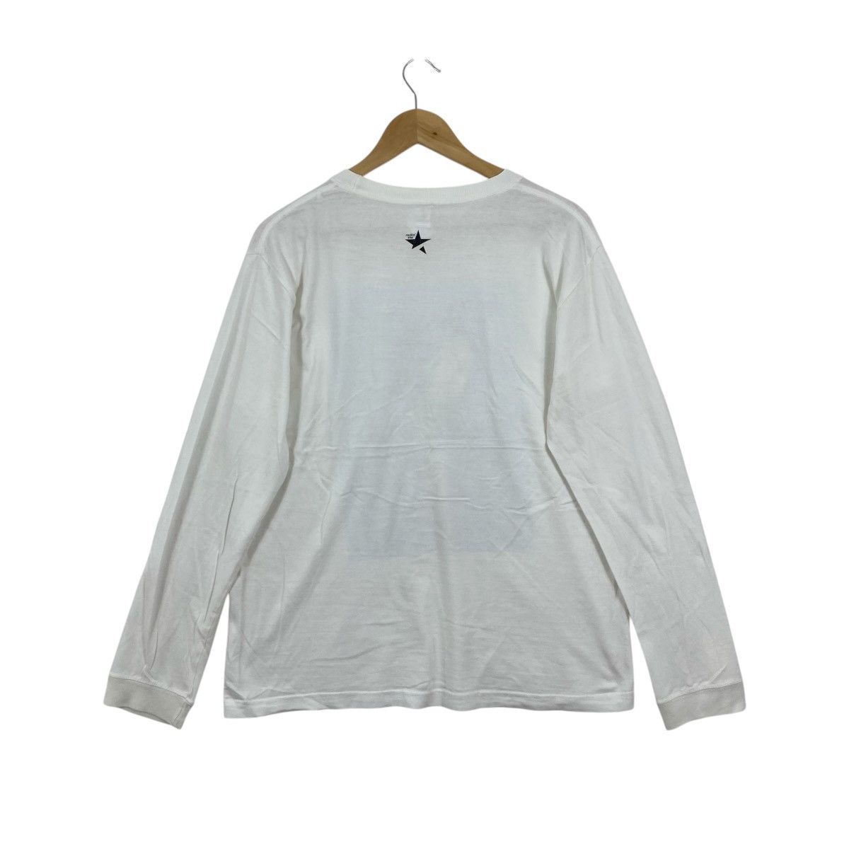 Japanese Brand Rockin’Star Anime Girl Graphic Long Sleeve Shirt White L Size US L / EU 52-54 / 3 - 2 Thumbnail