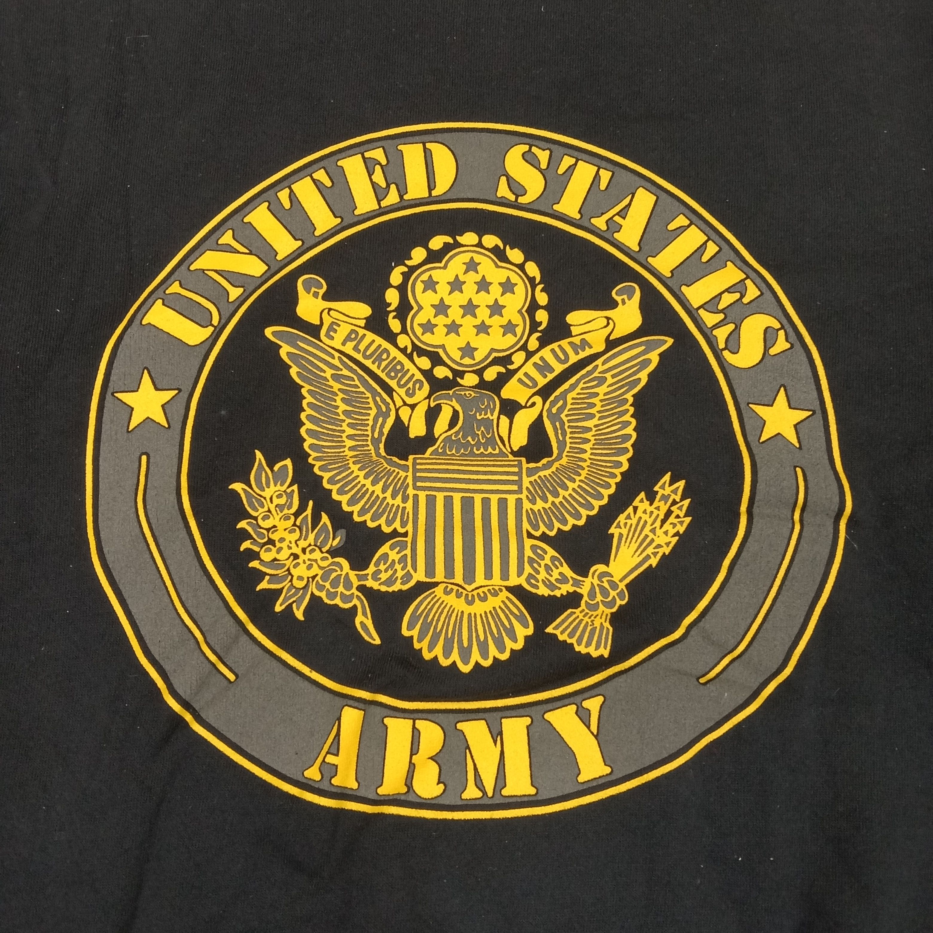 Vintage United State Army Center Design Vintage Sweatshirt Size US XL / EU 56 / 4 - 2 Thumbnail