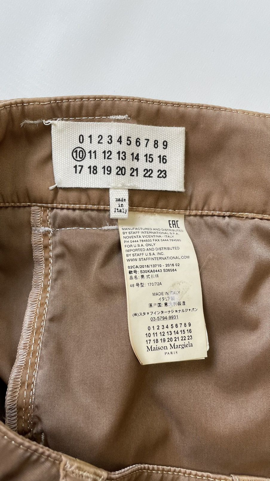 Maison Margiela Sample Over Dyed Nylon Cargo Trousers Size US 32 / EU 48 - 7 Thumbnail