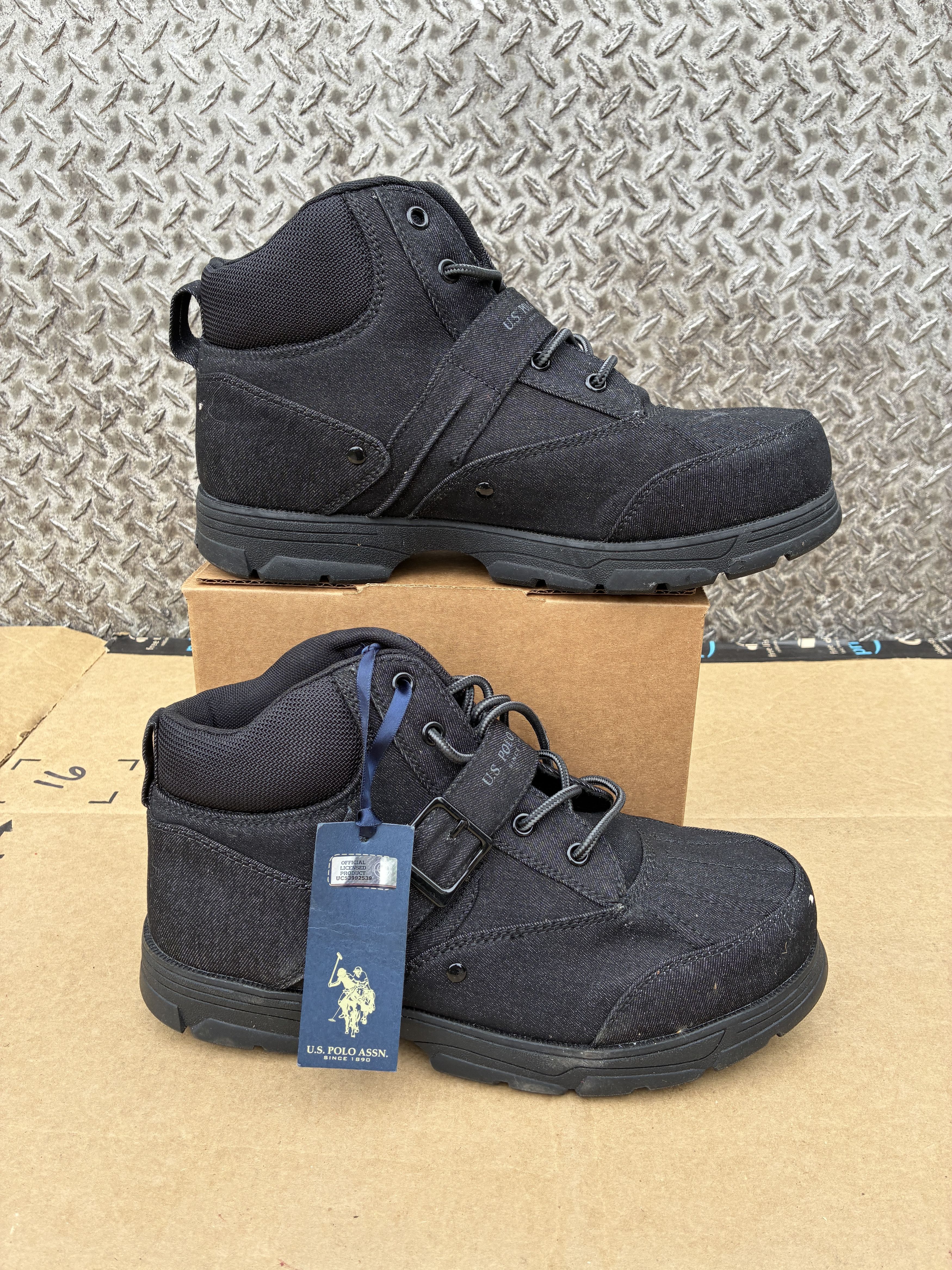Polo Ralph Lauren U.S. Polo Assn. Kedge Men's Duck Toe Winter Snow Boots 10.5 Size US 10.5 / EU 43-44 - 1 Thumbnail