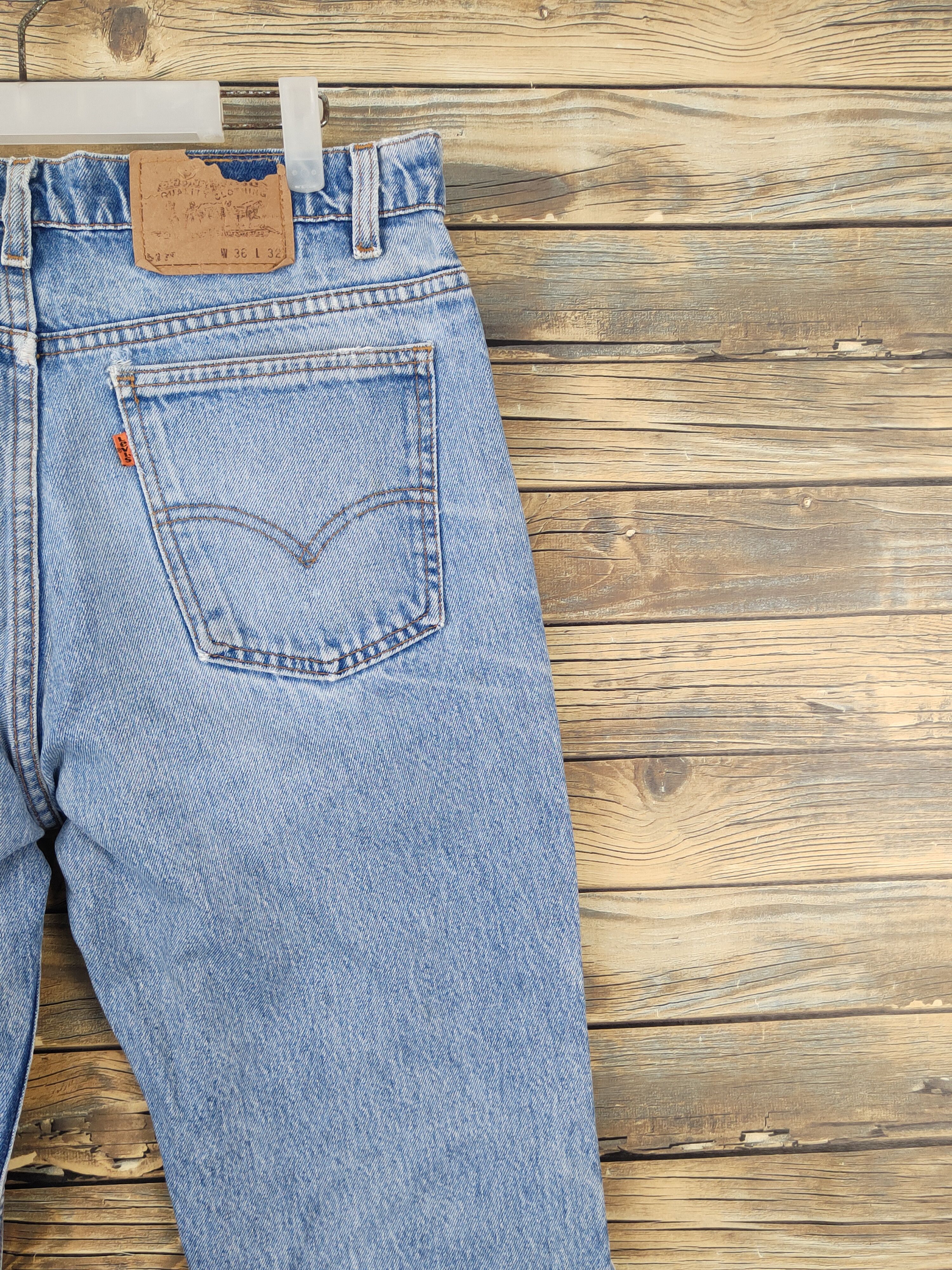Levi's Levi's Blue Distressed Ripped denim Jeans #W1701 Size US 36 / EU 52 - 10 Thumbnail
