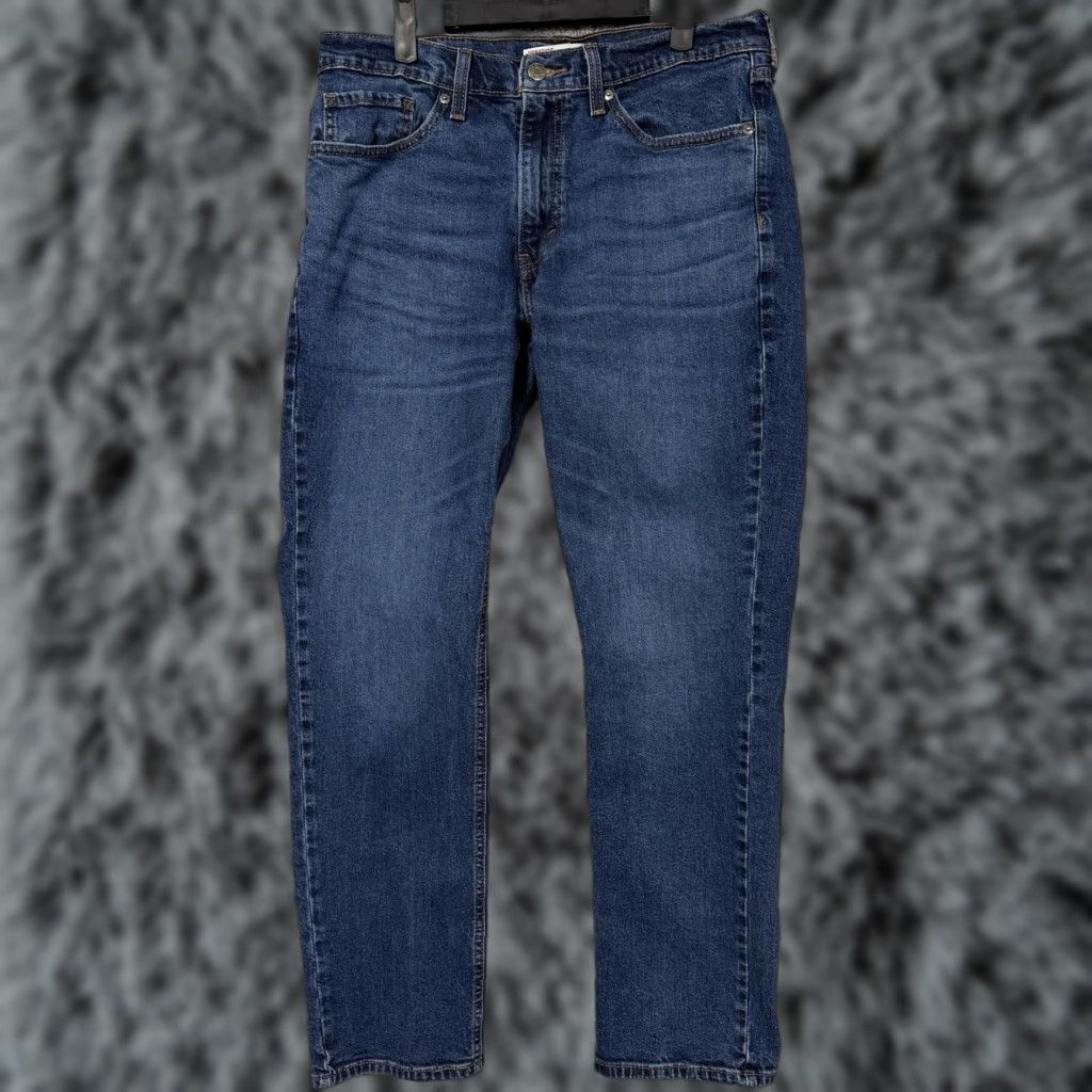 Denime Levis Denim Jeans Mens Size 32x32 Blue Athletic Fit Dark Wash Rugged Tapered Leg Size US 32 / EU 48 - 1 Thumbnail