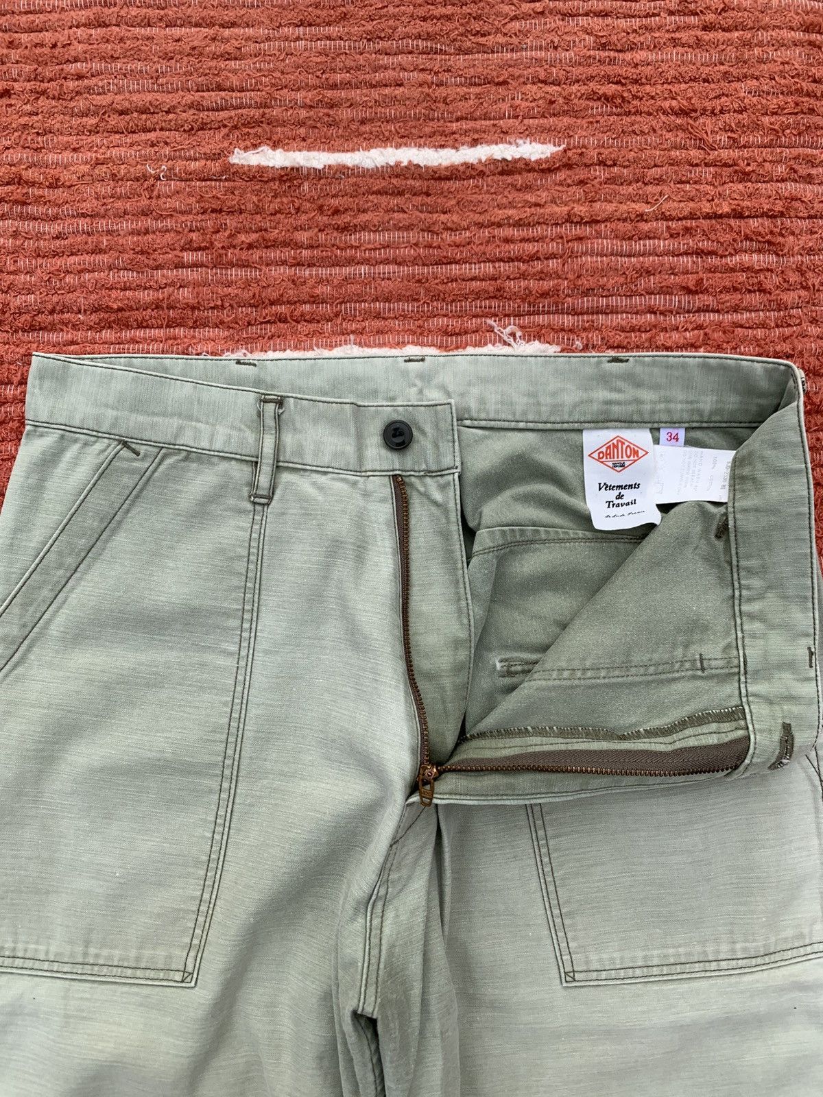 Danton DANTON Baker Pants / Work Pants Size US 29 - 2 Thumbnail