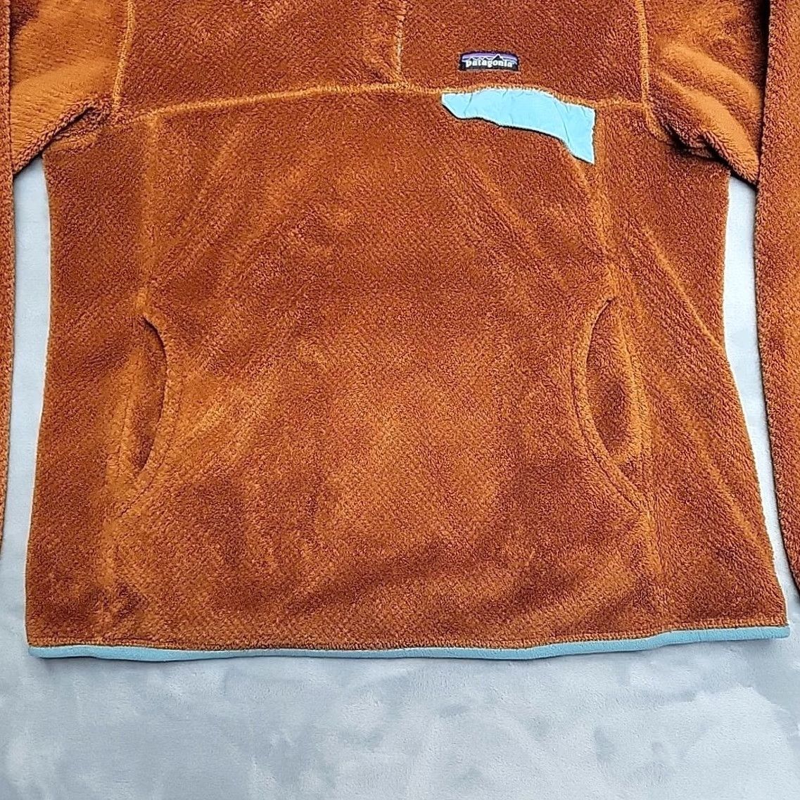 Patagonia VINTAGE Patagonia Re-Tool Snap-T Pullover Sweater Womens L Brown Blue 1/4 Zip Fleece Size L / US 10 / IT 46 - 2 Thumbnail