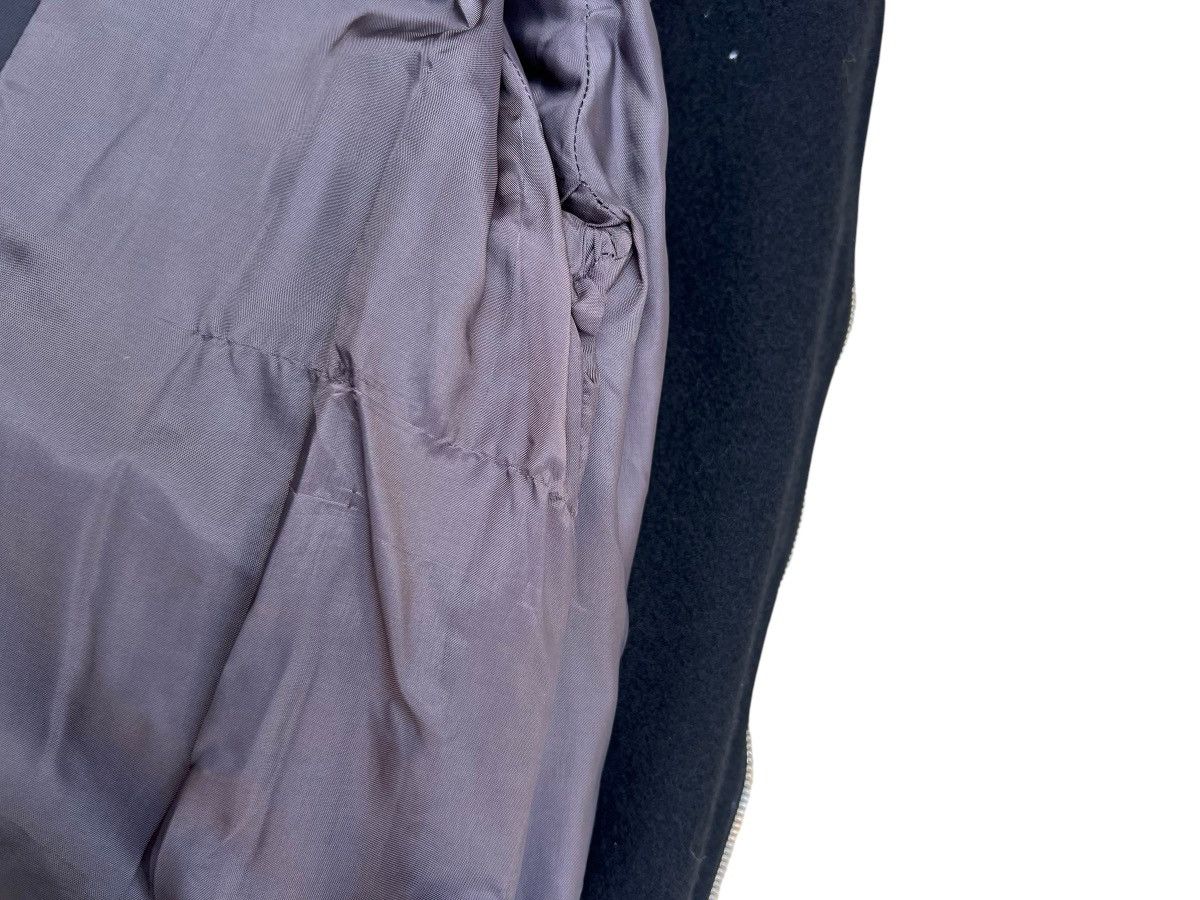 Leather STUDIOUS Japan Asymmetrical Wool Cowhide Leather Jacket Size US S / EU 44-46 / 1 - 16 Thumbnail