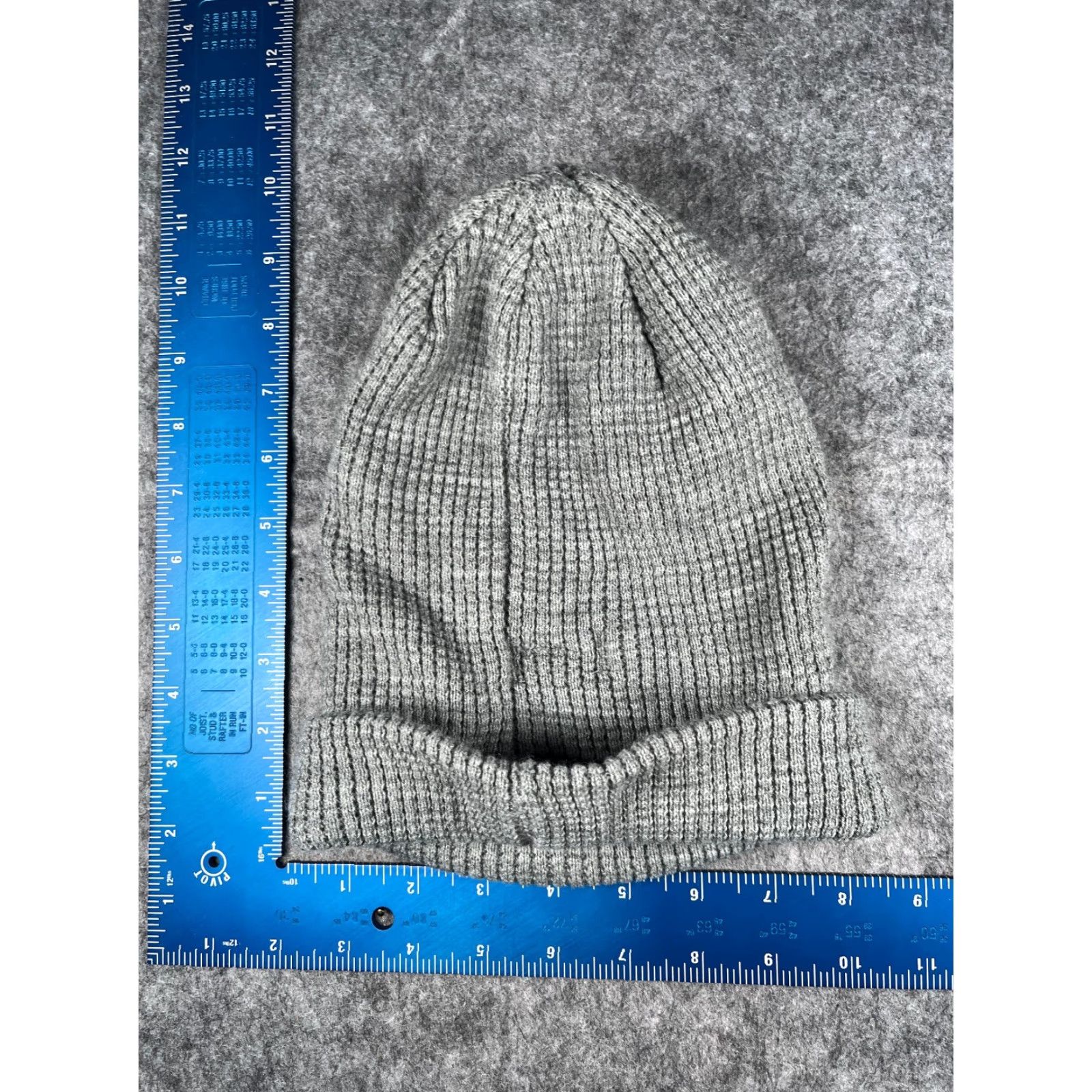 Steve Madden Steve Madden Hat Women One Size Gray Knit Acrylic Ski Womens Size ONE SIZE - 4 Thumbnail