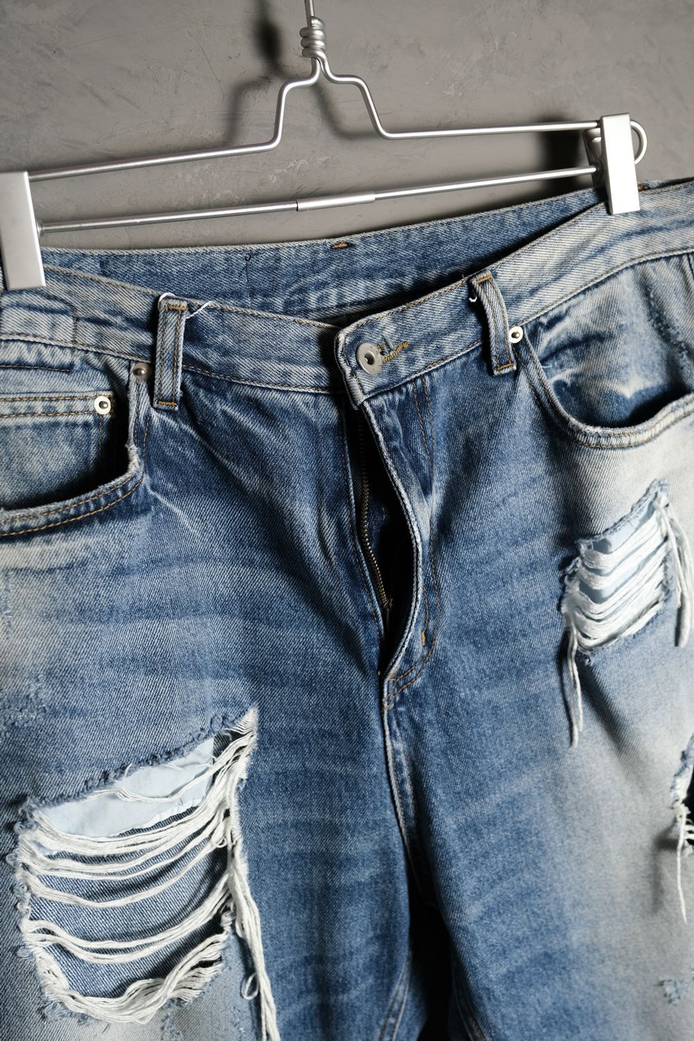 Other EMO stance club Destroyed Flared Jeans Size US 33 - 3 Thumbnail