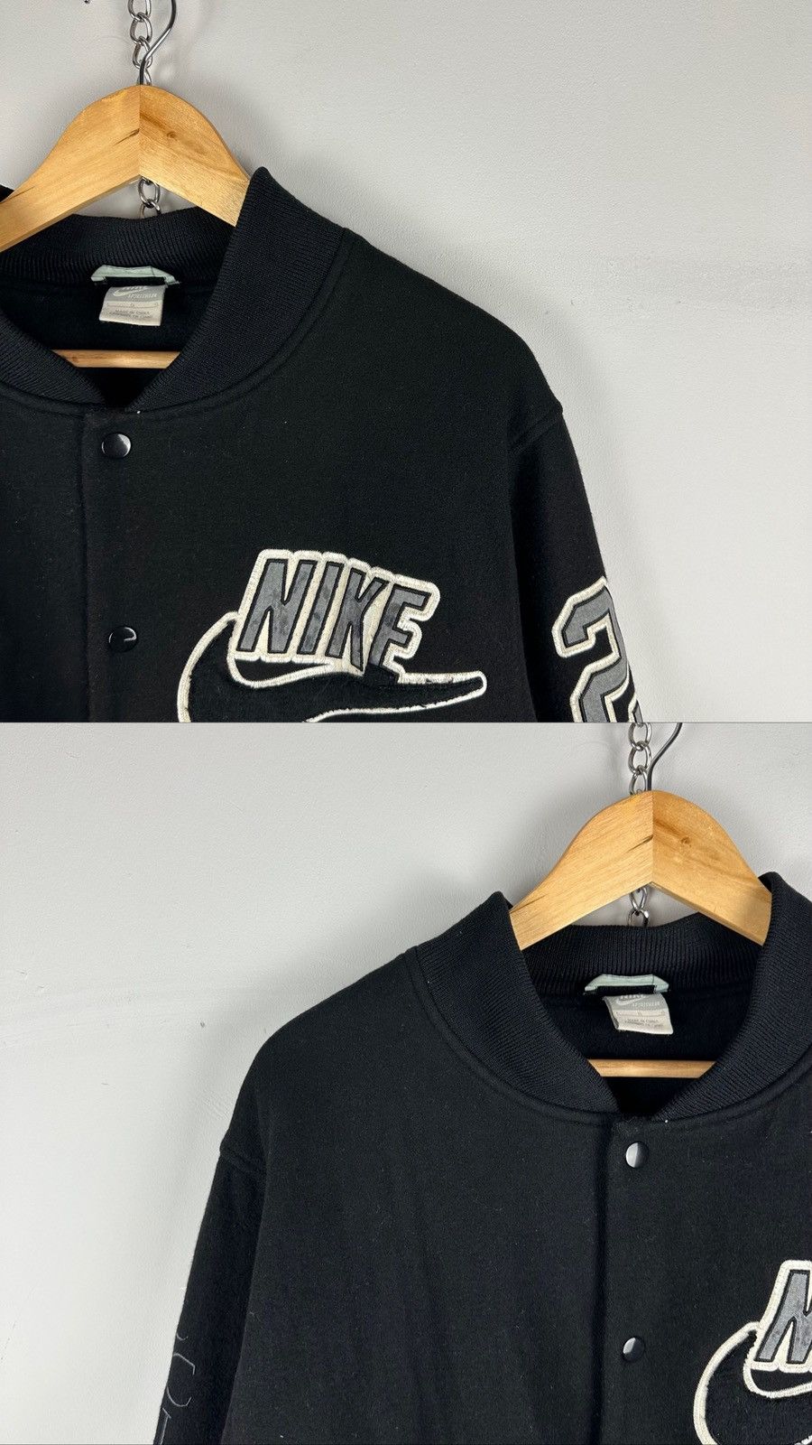 Nike Vintage Nike The Infamous 24 Kobe Bryant Bomber Size US L / EU 52-54 / 3 - 3 Thumbnail
