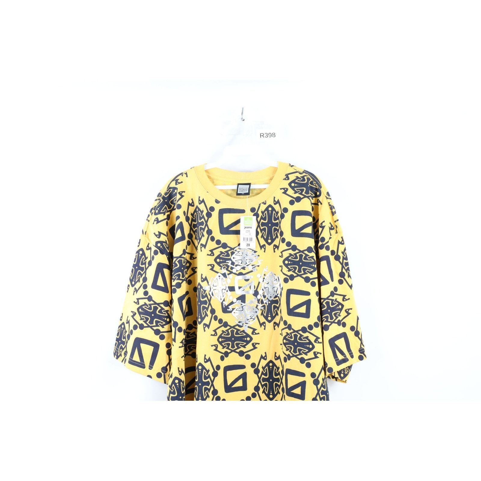 Marithe + Francois Girbaud × Vintage NOS Vintage 90s Marithe Francois Girbaud Baggy T-Shirt Size US XXL / EU 58 / 5 - 2 Thumbnail