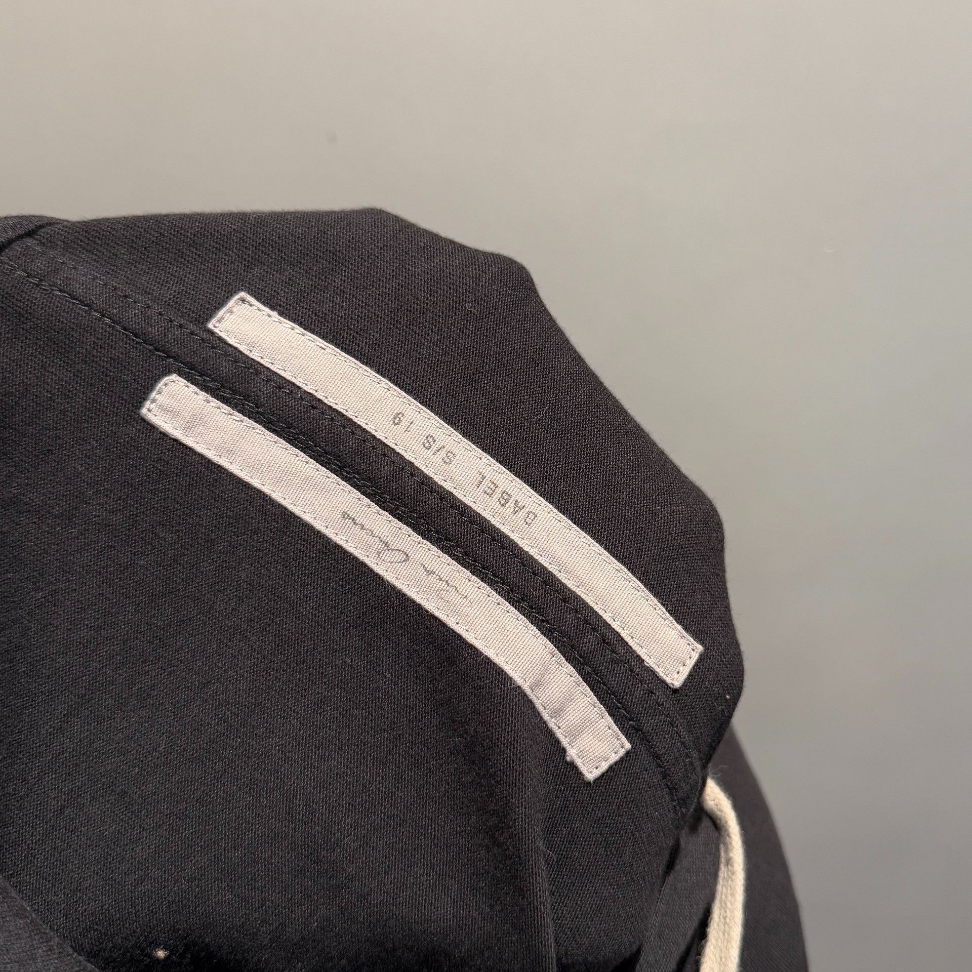 Rick Owens rick owens Mainline neckline drawstring classic sweatshirt Size US S / EU 44-46 / 1 - 5 Thumbnail
