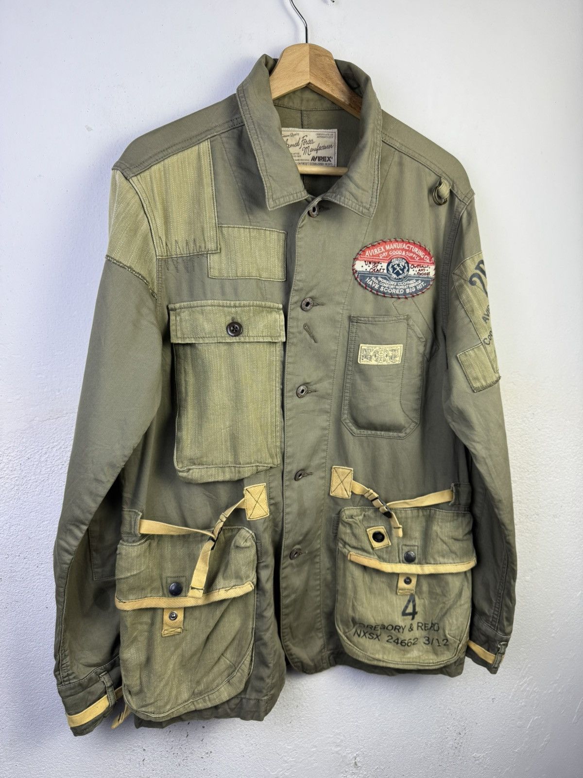 Avirex Vintage Avirex Tactical Utility Jacket Military Multi Pocket Size US M / EU 48-50 / 2 - 2 Thumbnail