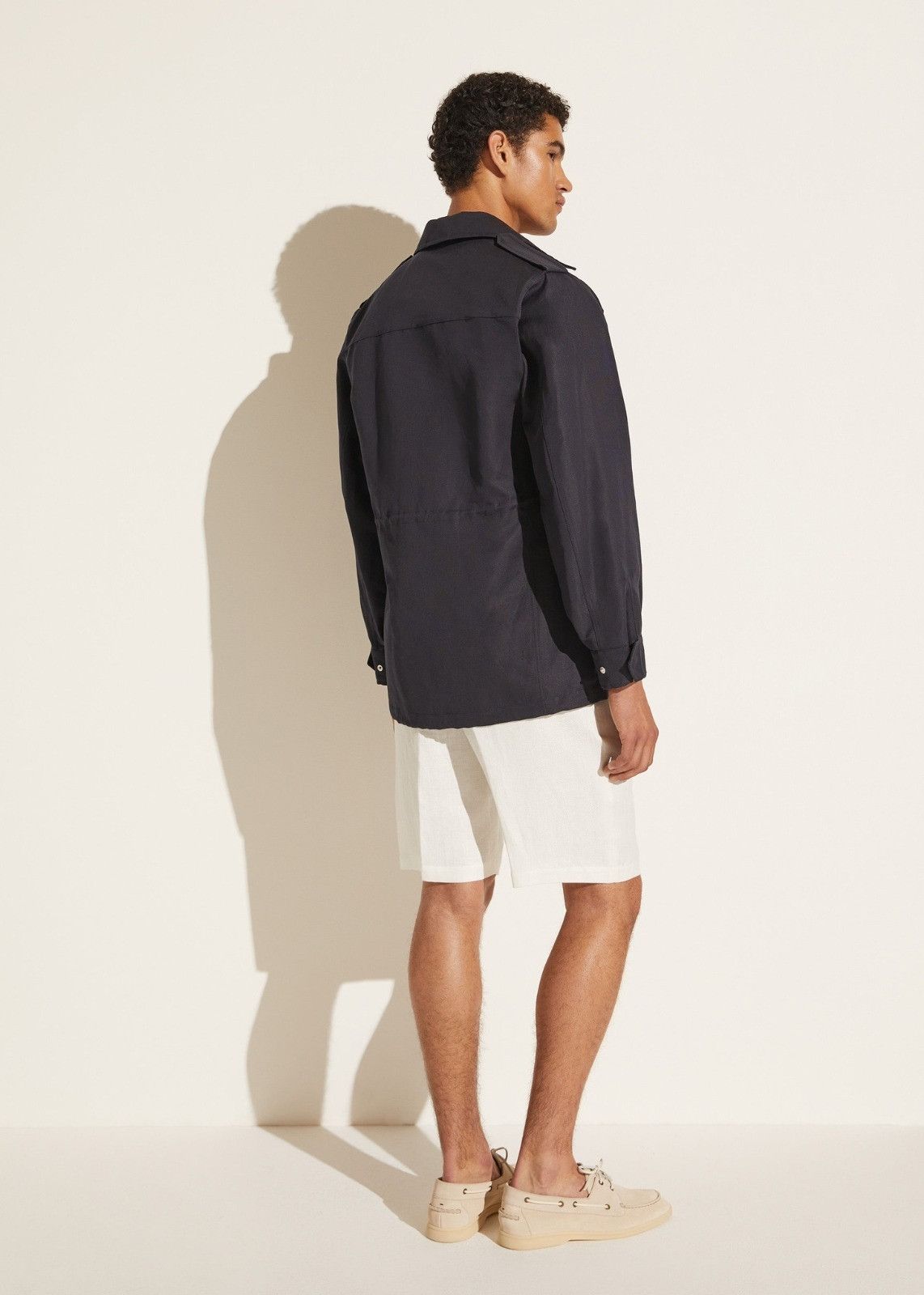 Loro Piana o1srvl11e0924 Nauro Jacket in Navy Blue Size US L / EU 52-54 / 3 - 2 Thumbnail