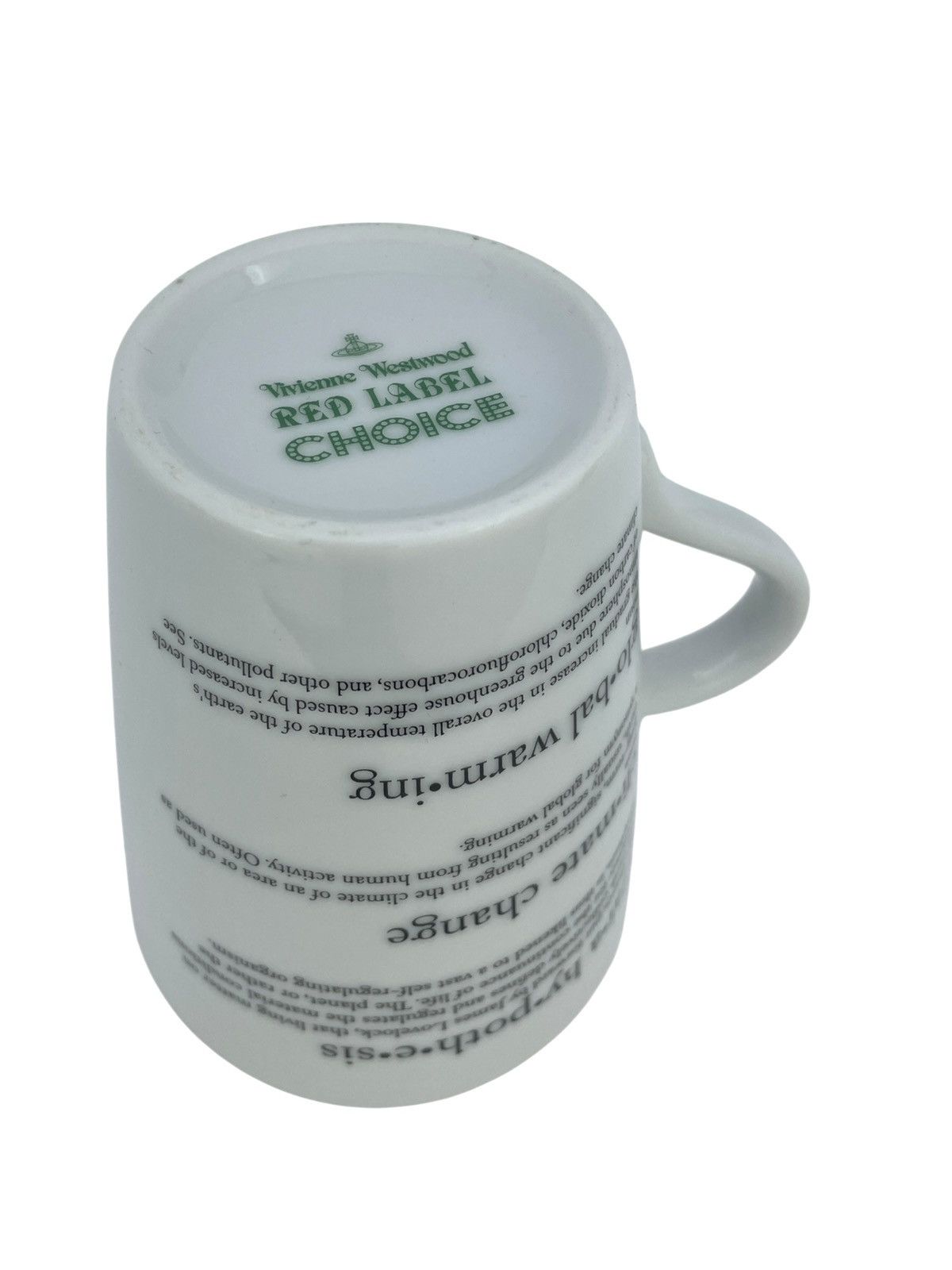 Vivienne Westwood Climate Change Orb Coffee Mug Size ONE SIZE - 6 Thumbnail