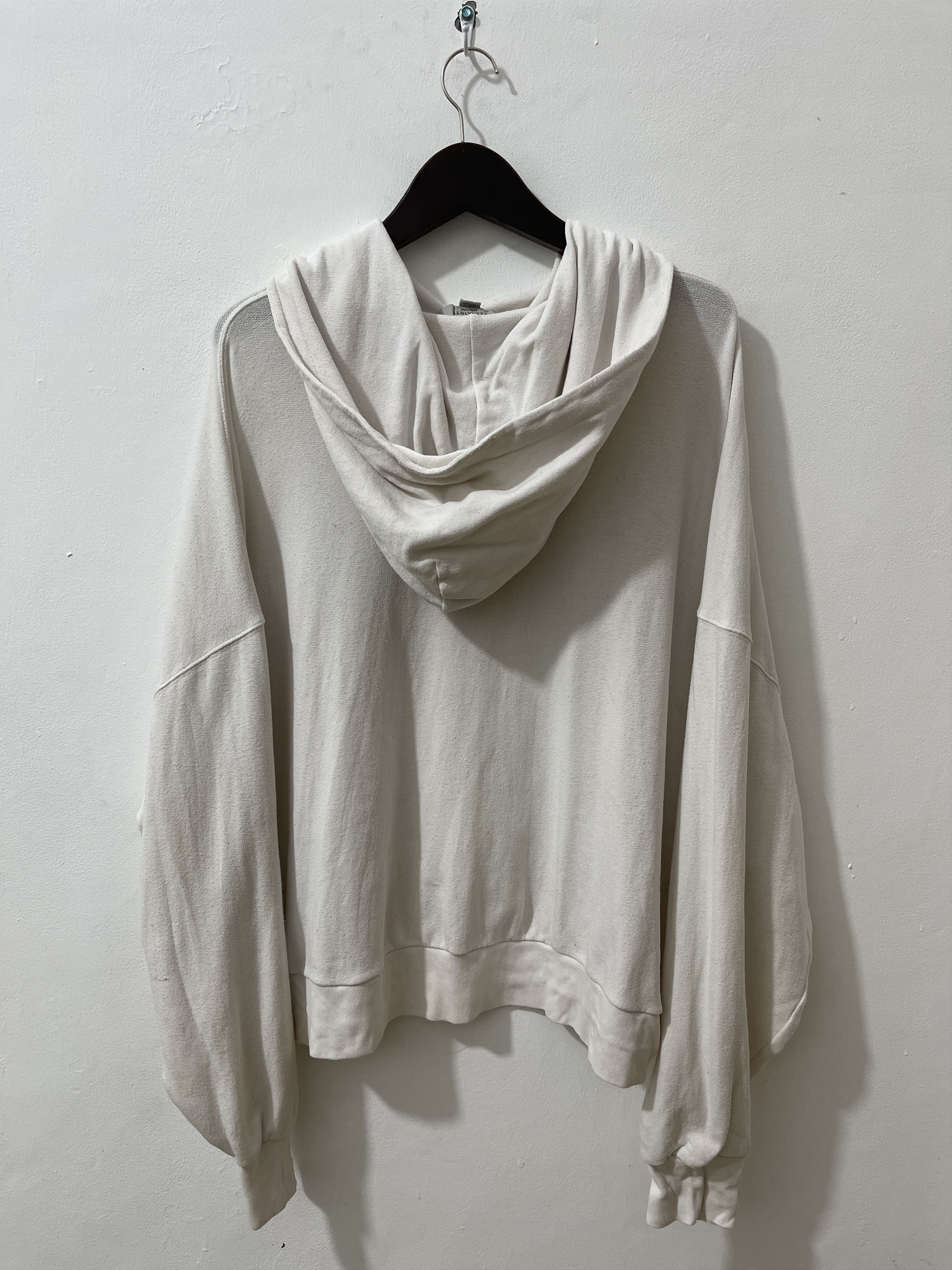 Allsaints 2000s Allsaints Archive White Pullover Hoodie Size US M / EU 48-50 / 2 - 7 Thumbnail