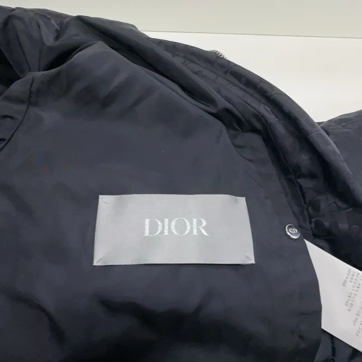 Dior Dior Dior Black Long Sleeve Puffer Jacket 0079-2507 Size US L / EU 52-54 / 3 - 6 Thumbnail